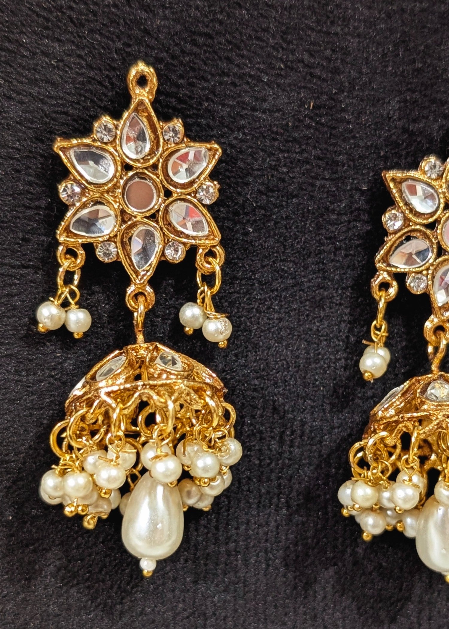 Earrings in Marigold Color by - Trendy Women Earrings DOZ7961