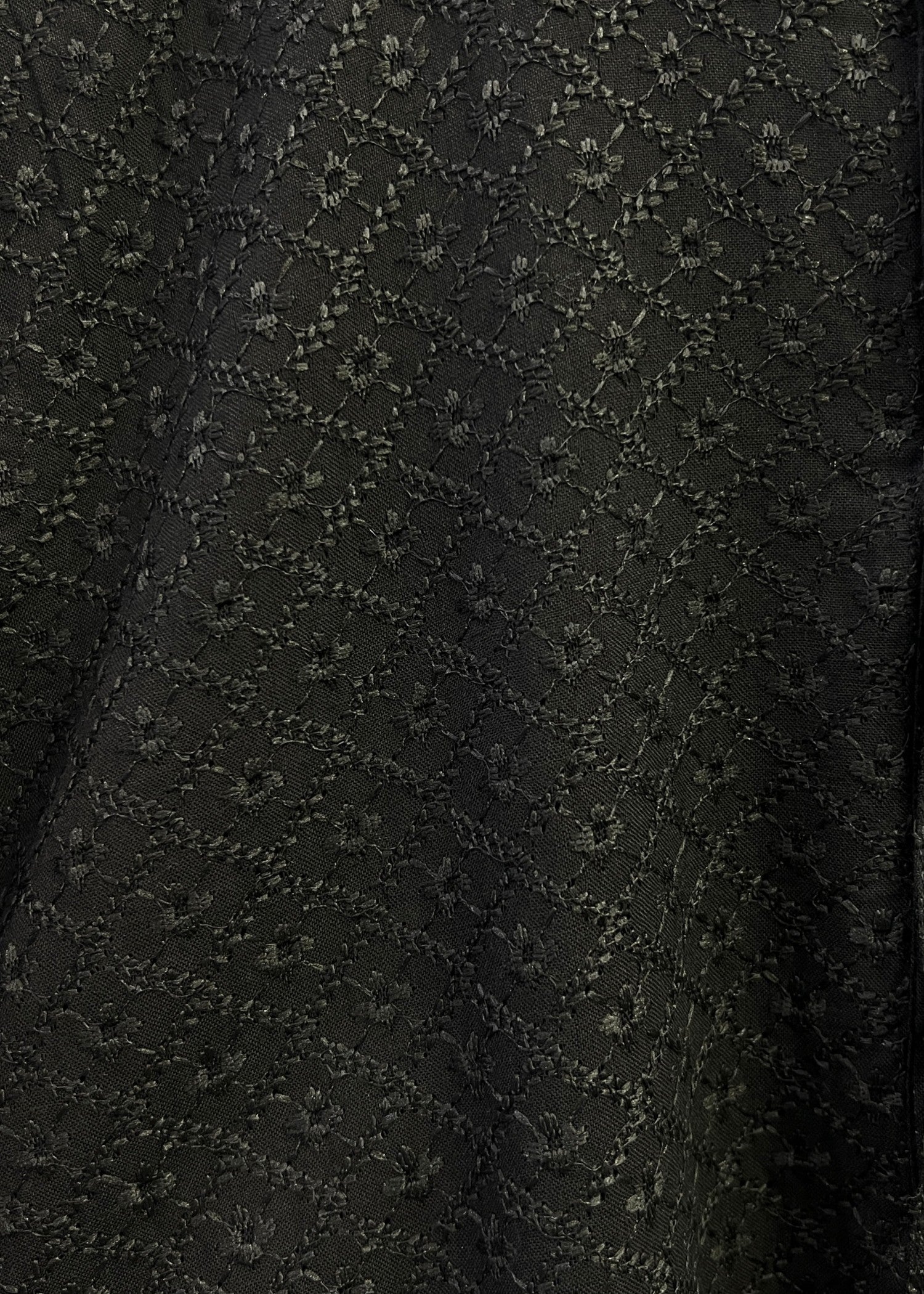 chikankari cotton Kurta in Black by Dulha Fashion House
