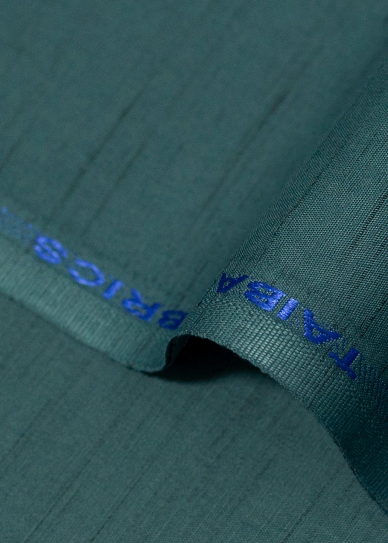 cotton viscose Unstitched in Eucalyptus green