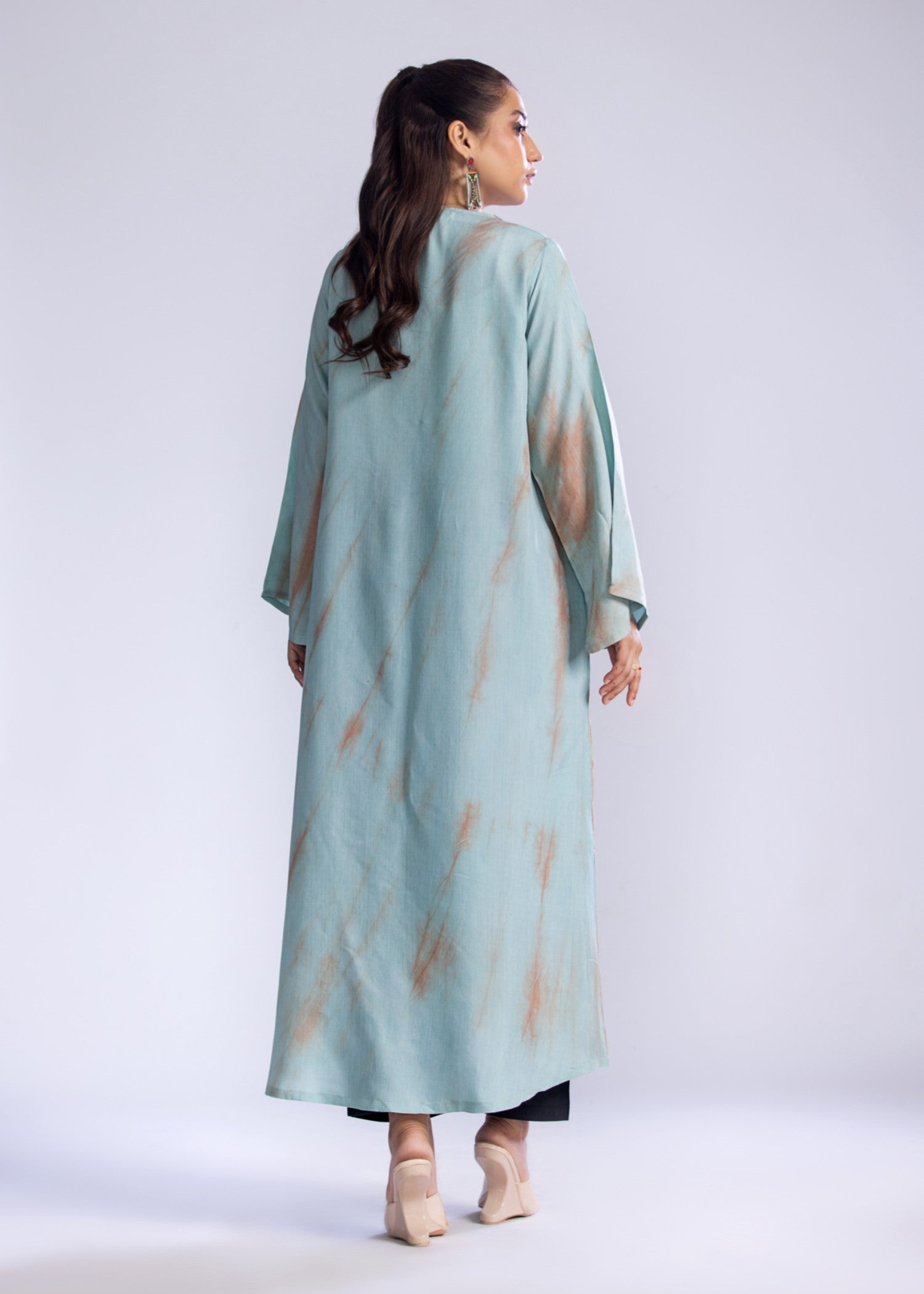 silk Maxi in Sky blue