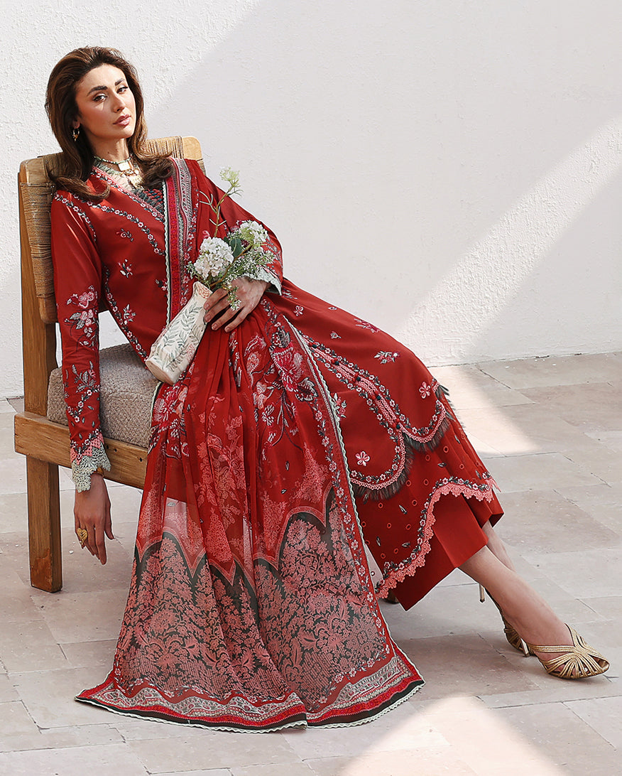 Floral Reveire Lawn – Serene Bloom