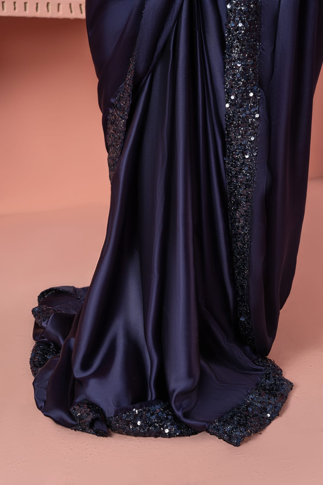 moonlight Saree in Navy blue
