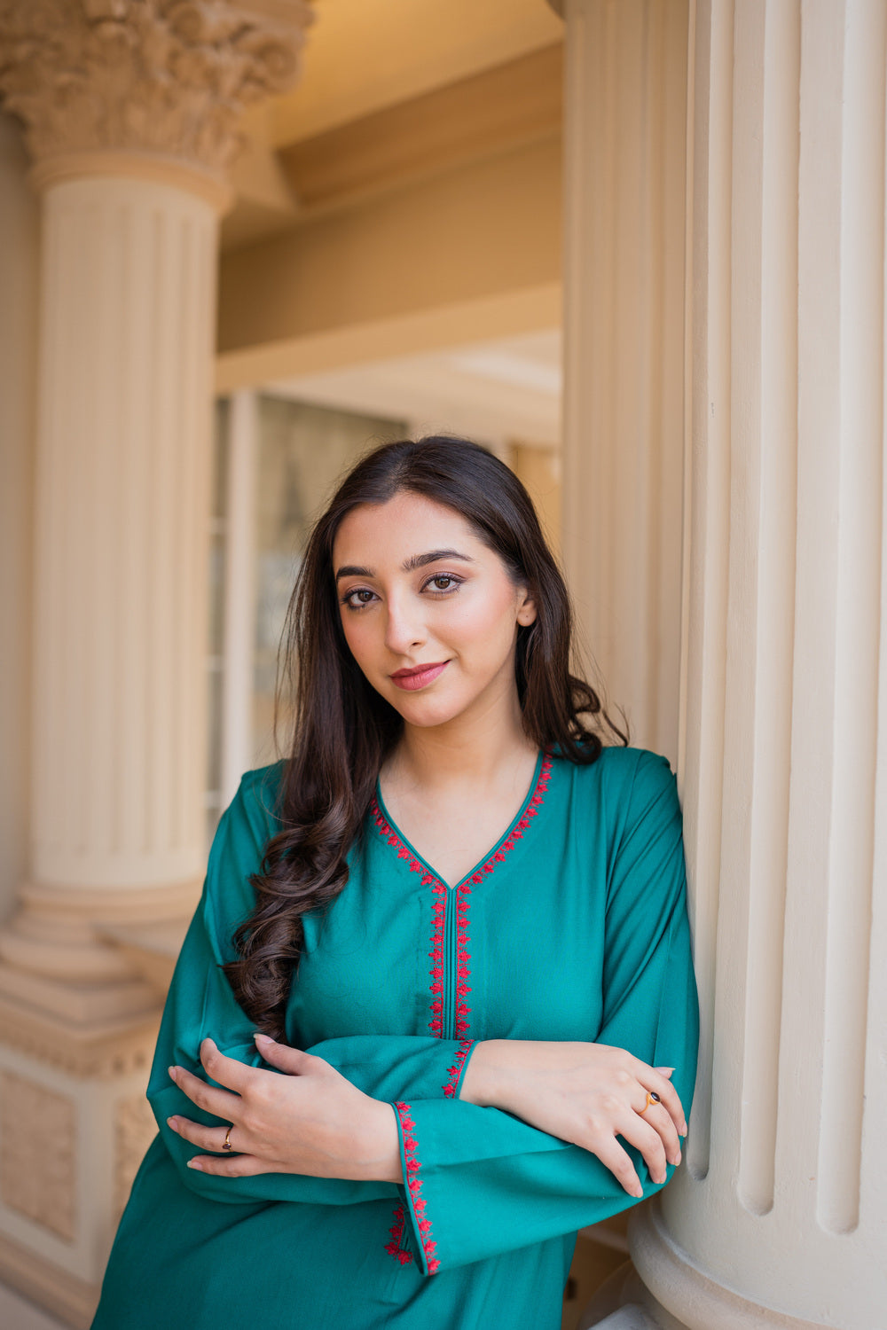 marina Kurta Set in Green