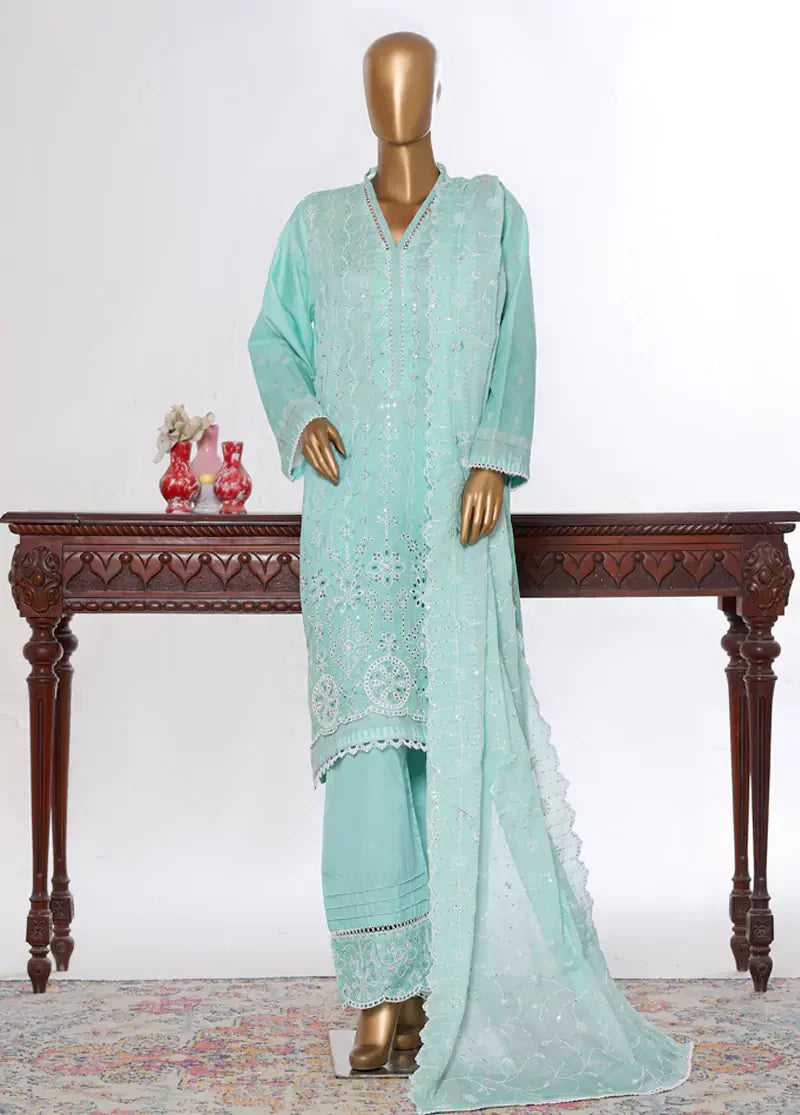 RTW White & White Embroidered Lawn – 19
