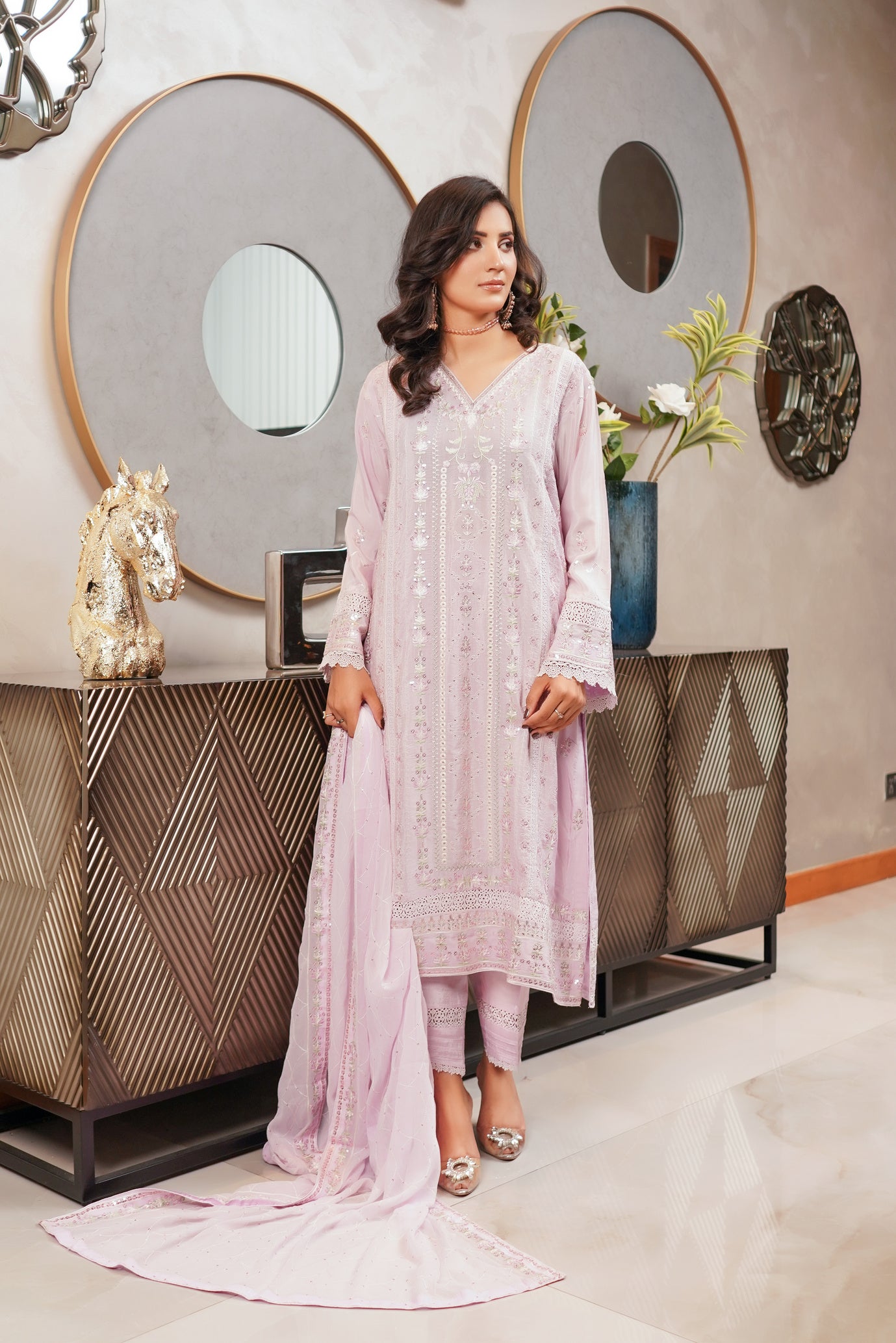 Shamooz Silk Edit Festive Pret Formals – D-6