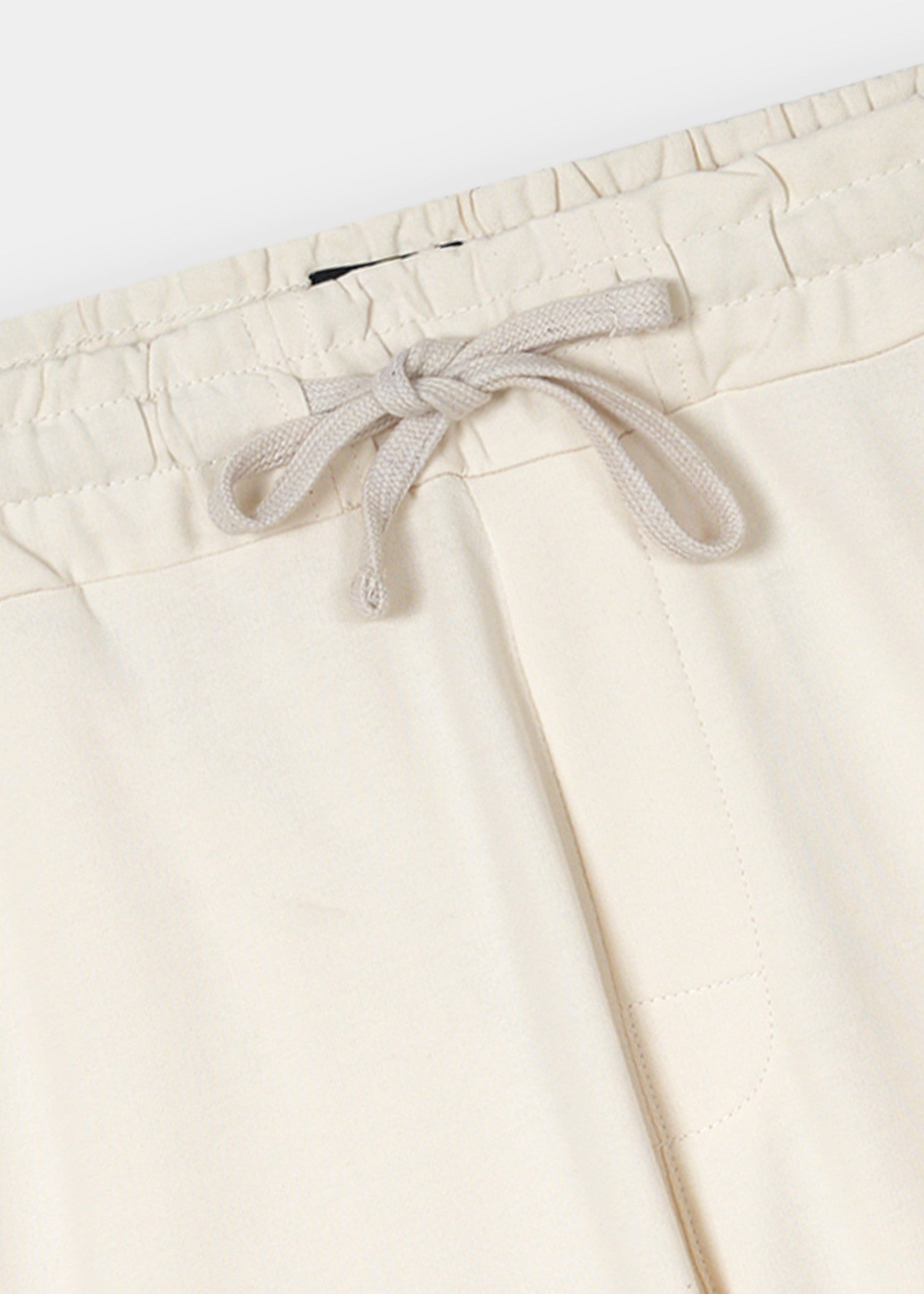 pure cotton Shorts in Ivory