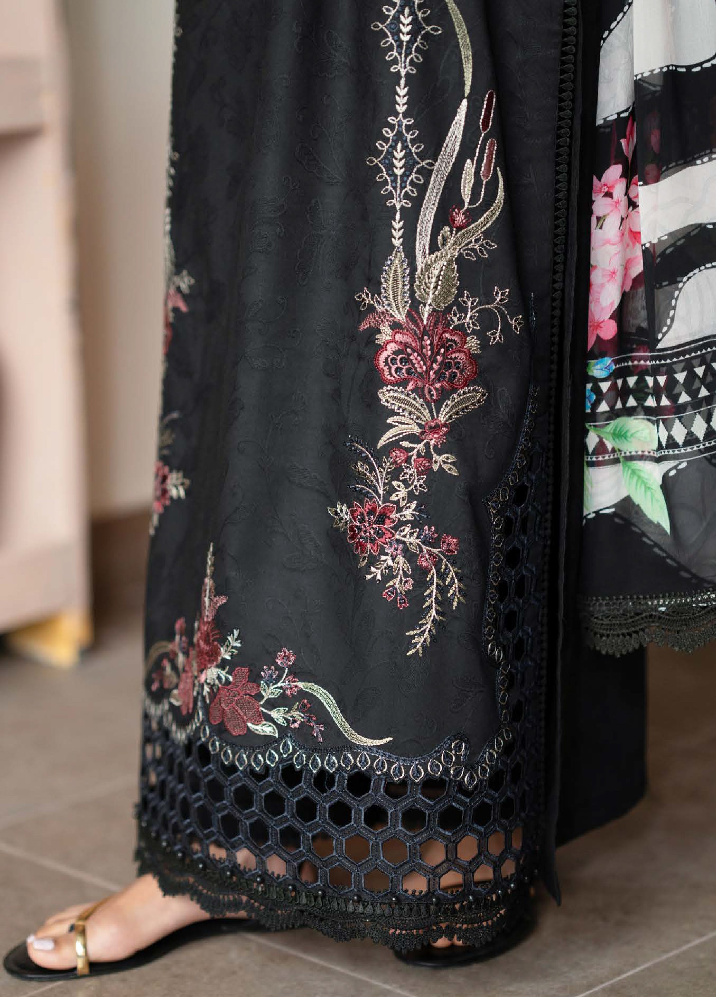 Raha Festive Jacquard Lawn – NE-239