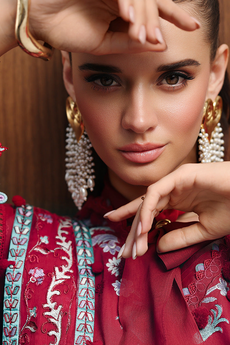 Chikankari Eid Edit Lawn – CM-03 RUBY