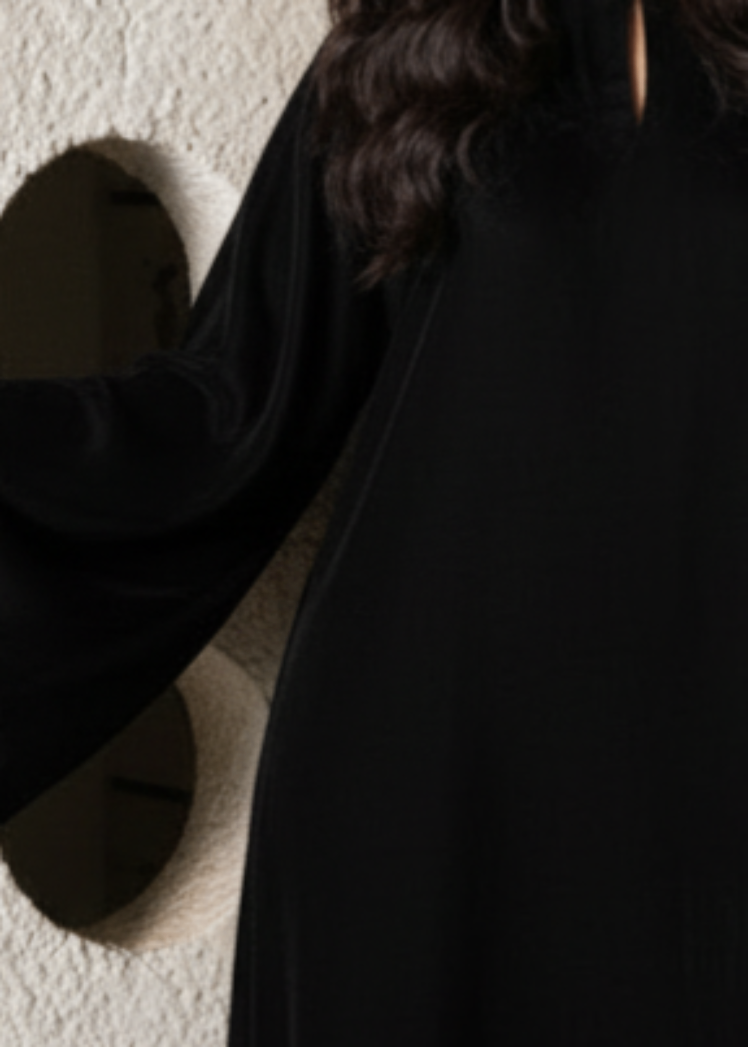 chinese micro velvet 9000 Co Ord Sets in Jet black