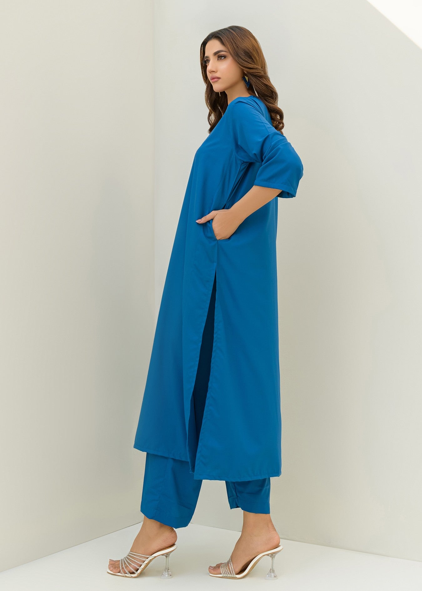 viscose Co ord Sets in Blue