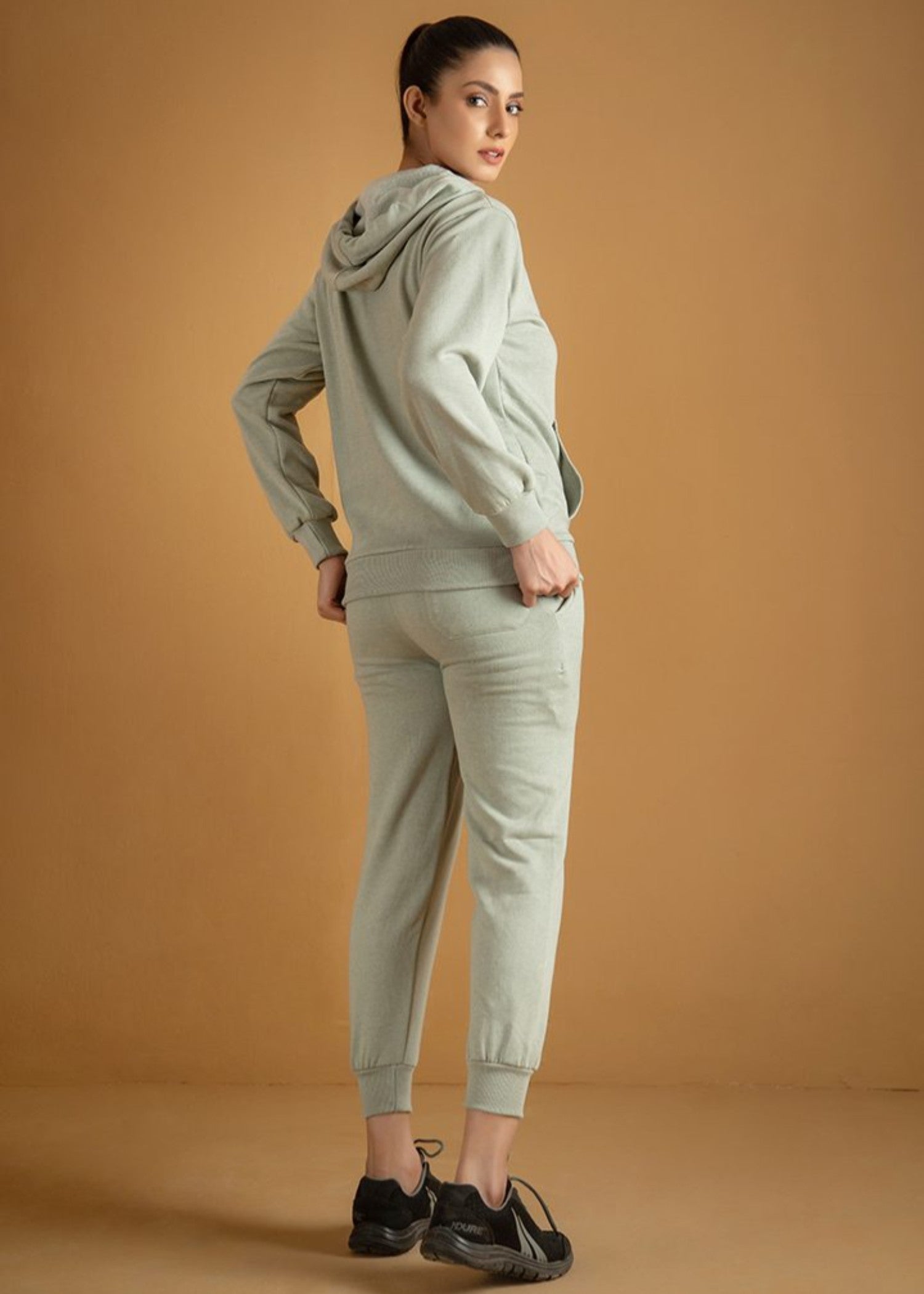 fleece Tracksuit in Mint green