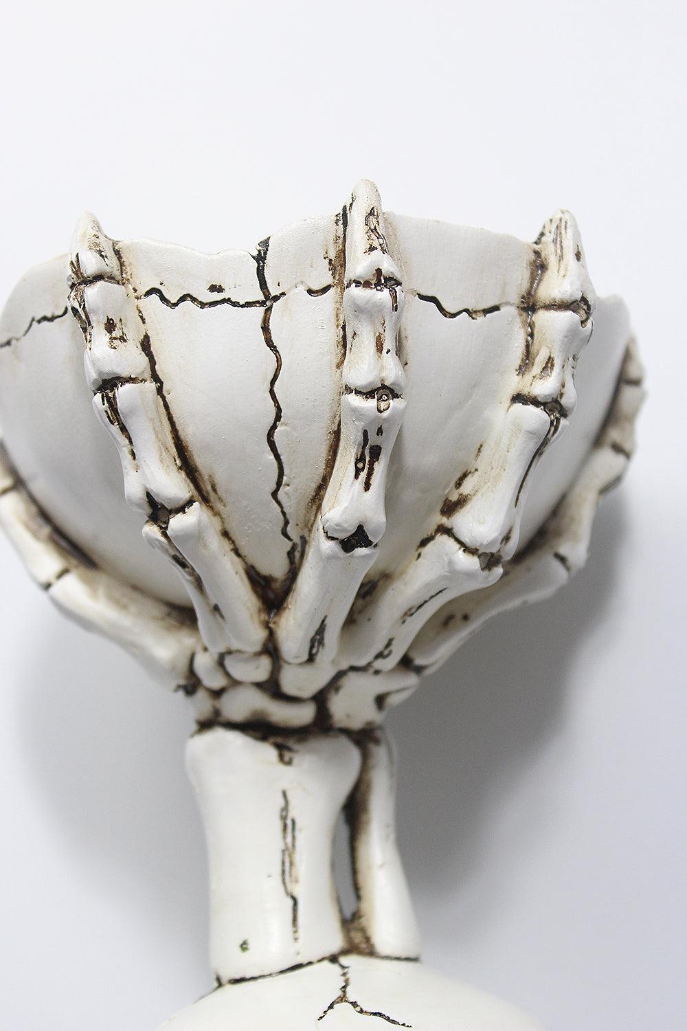 Skeleton Hand Skull Dark Tray Ornaments
