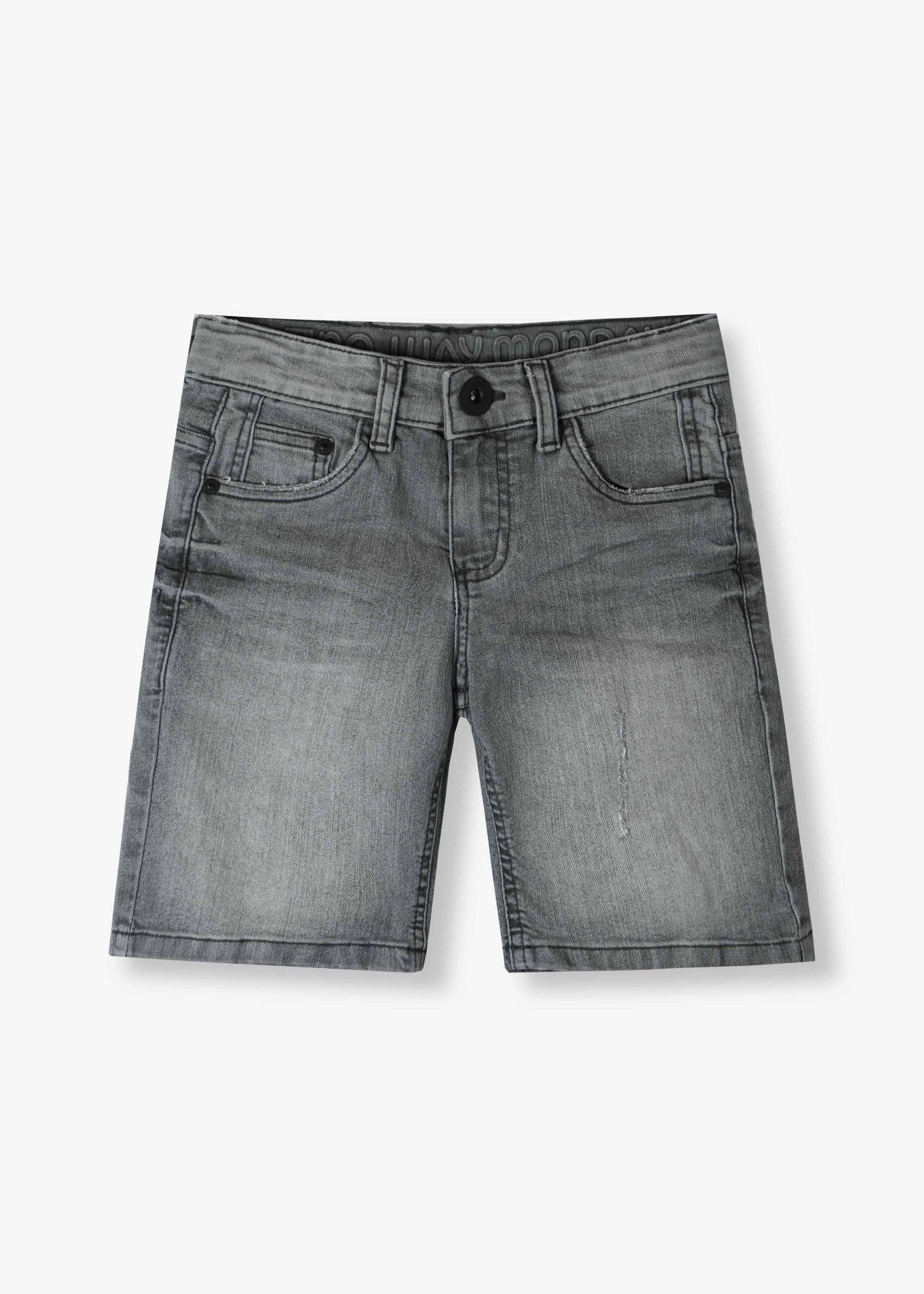 cotton Shorts in Charcoal