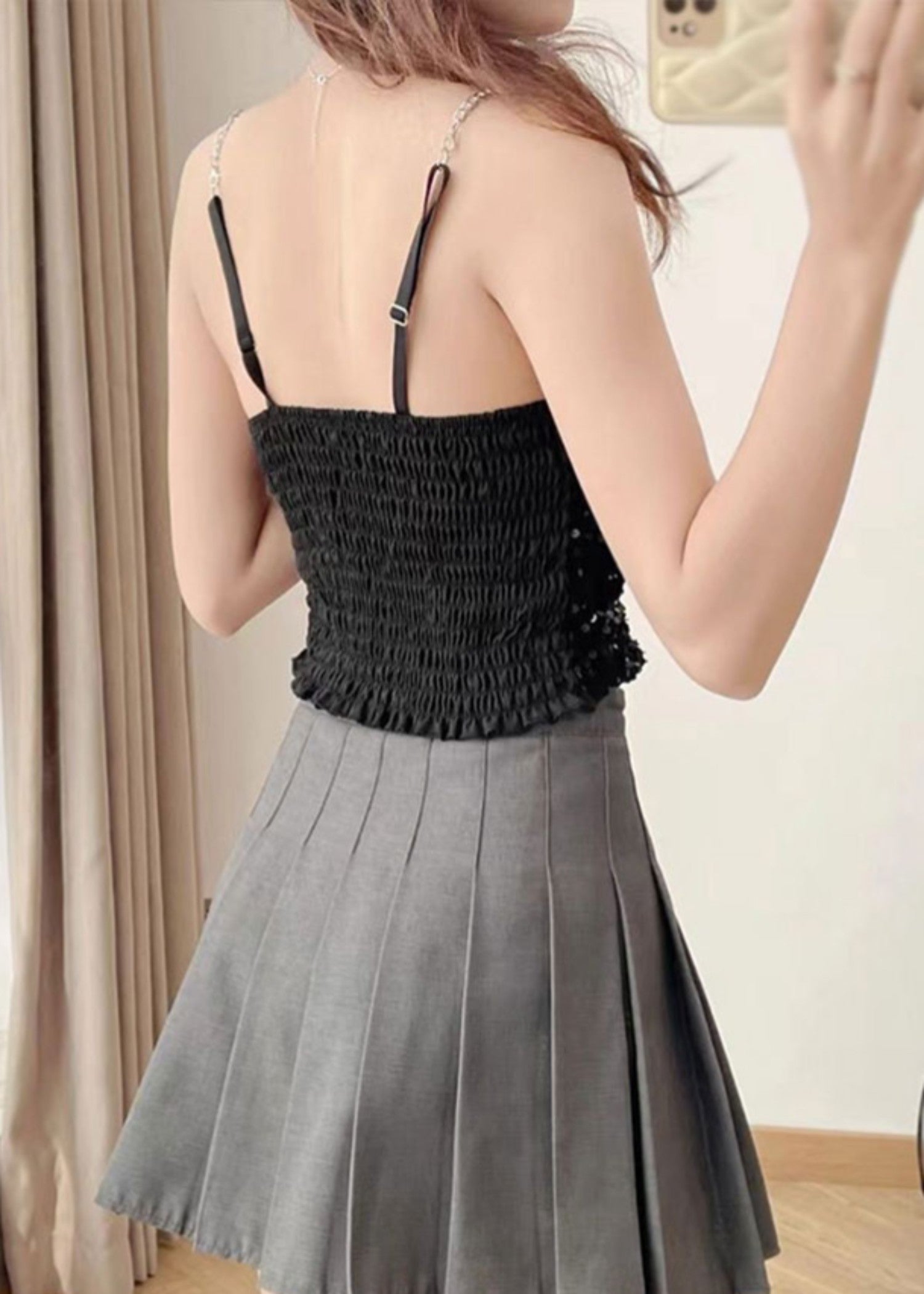 velvet Blouse in Black