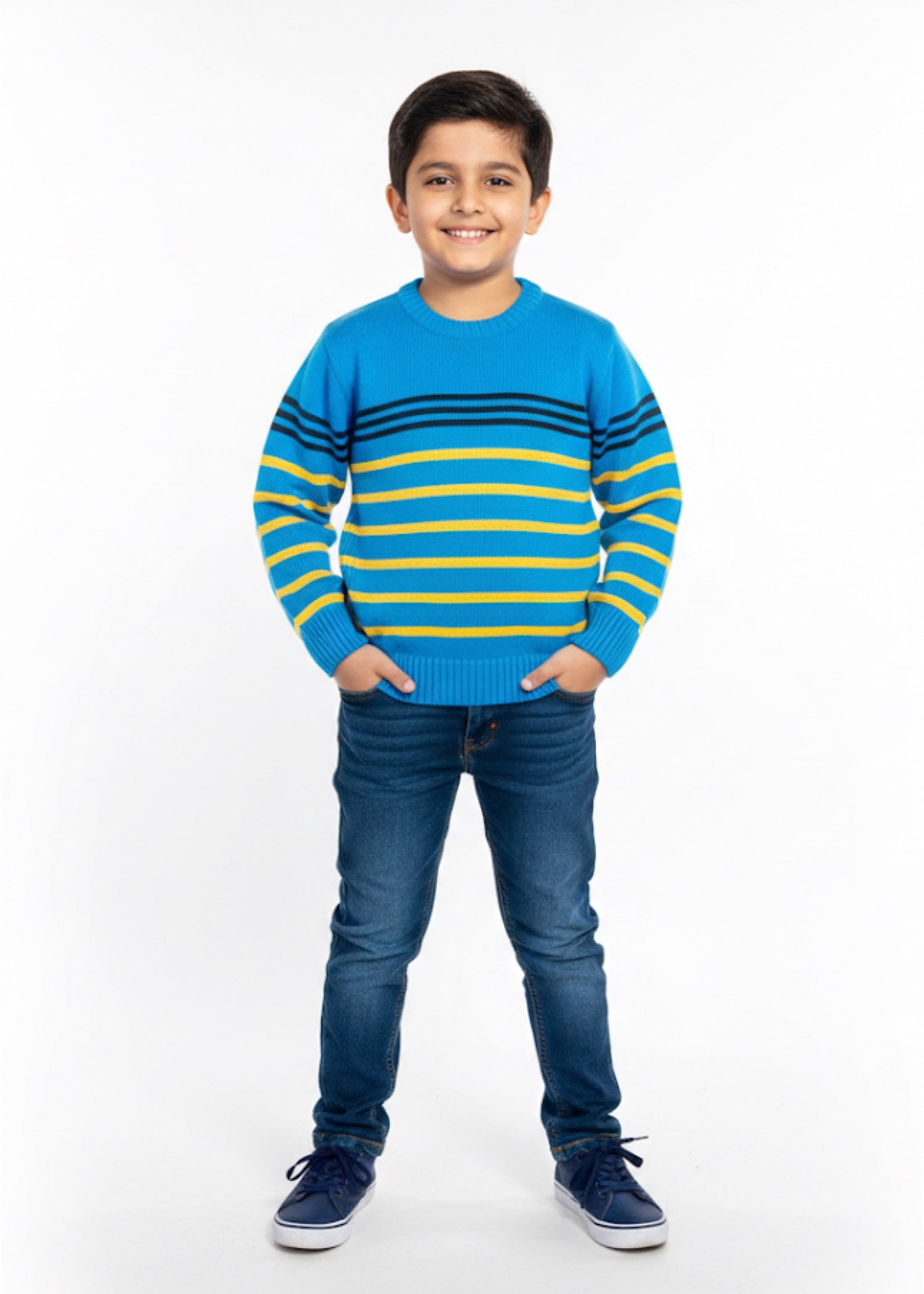 cotton Sweater in Multi