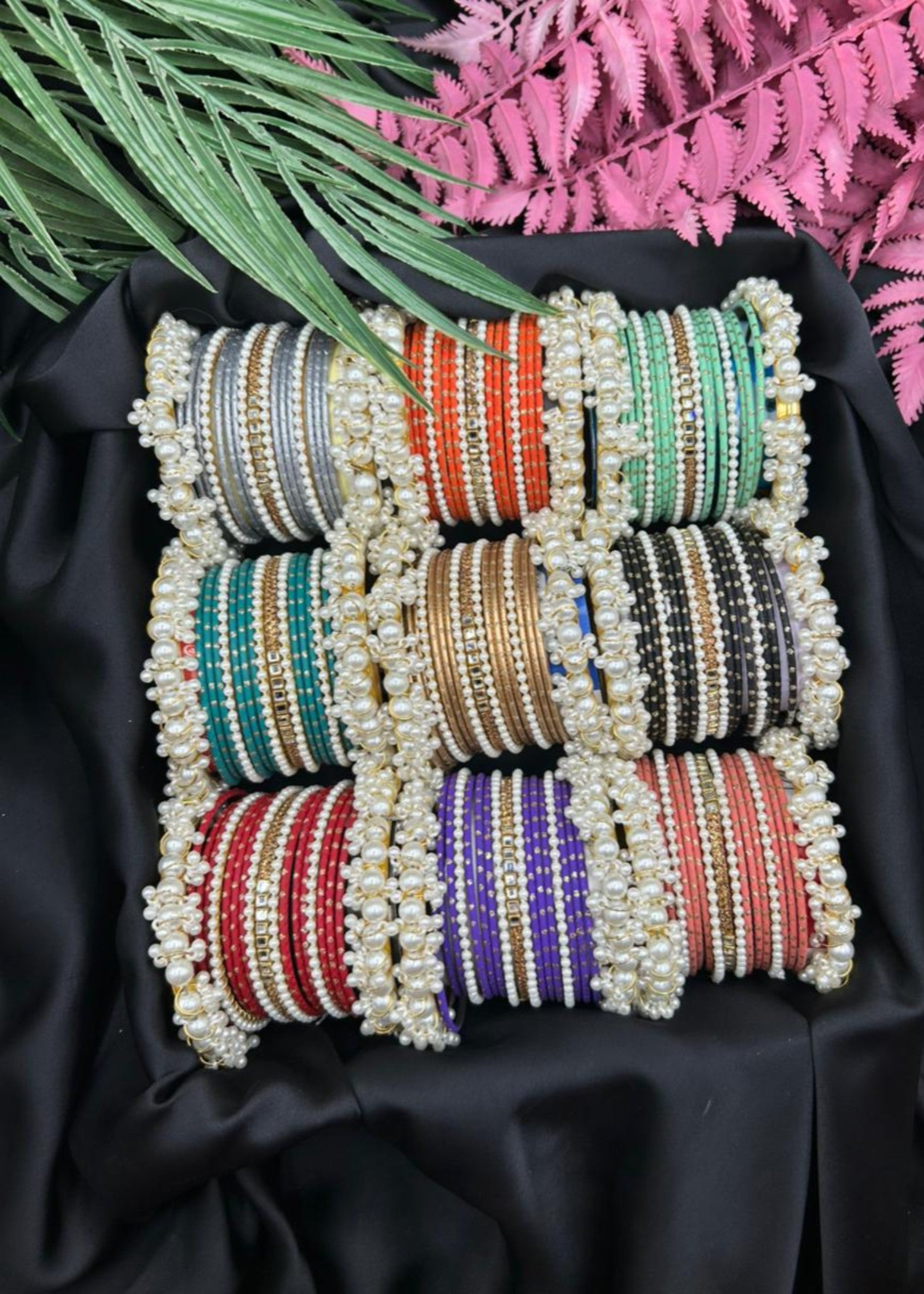 Bangles in Multi Color by - Trendy Women Bangles DXD5557