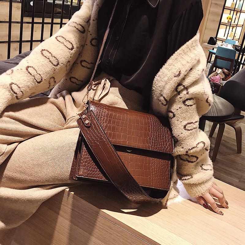 High quality PU leather tote bag for ladies leather shoulder bag for ladies