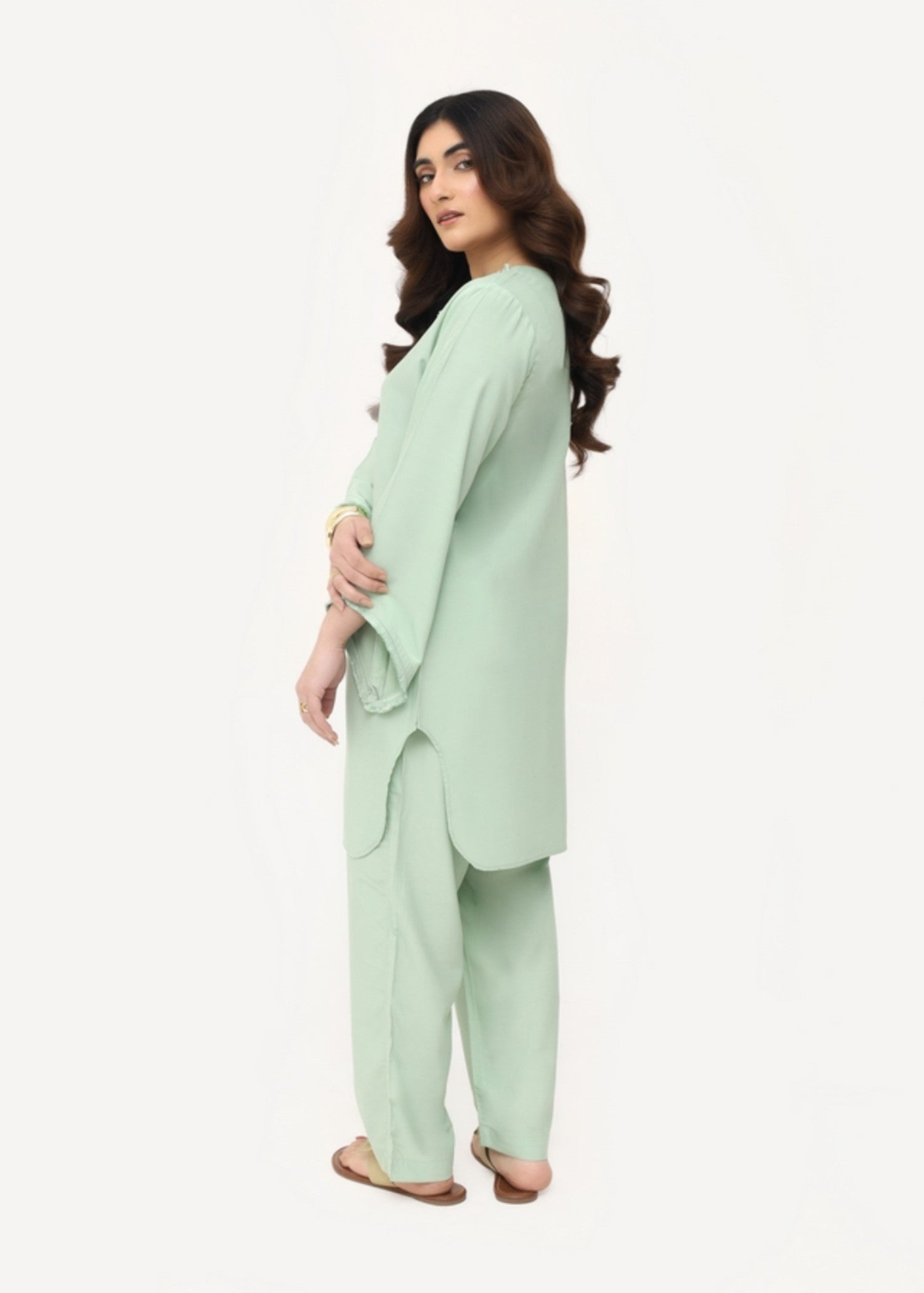 polycotton Co Ord Sets in Aquamarine