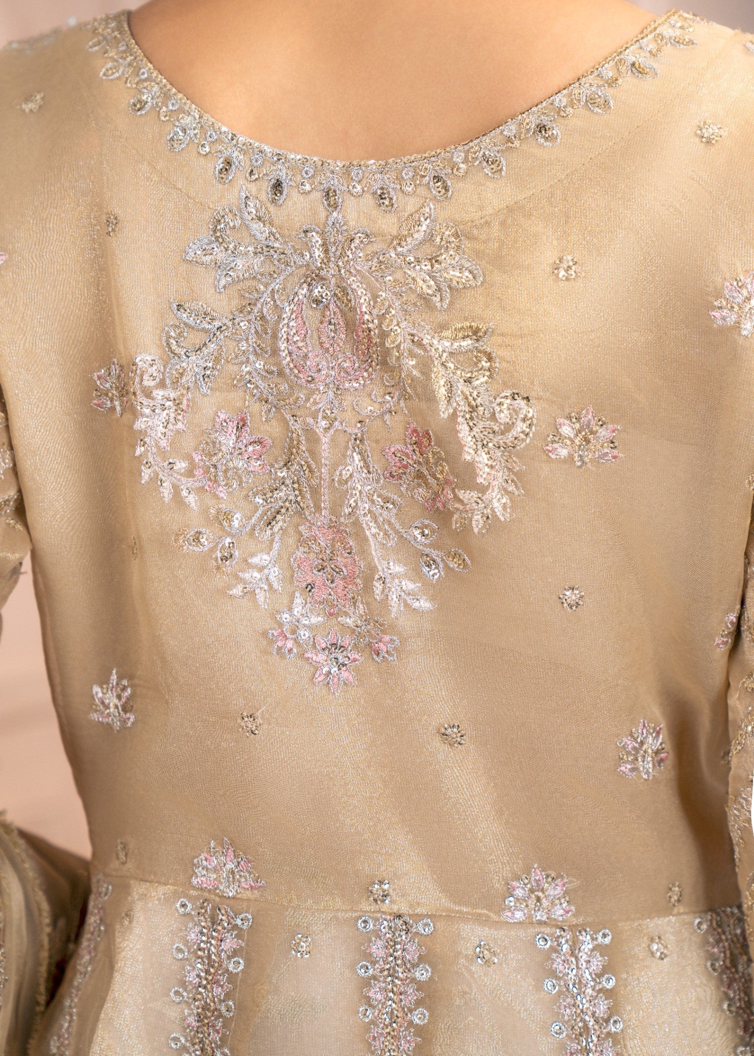 organza Maxi in Champagne