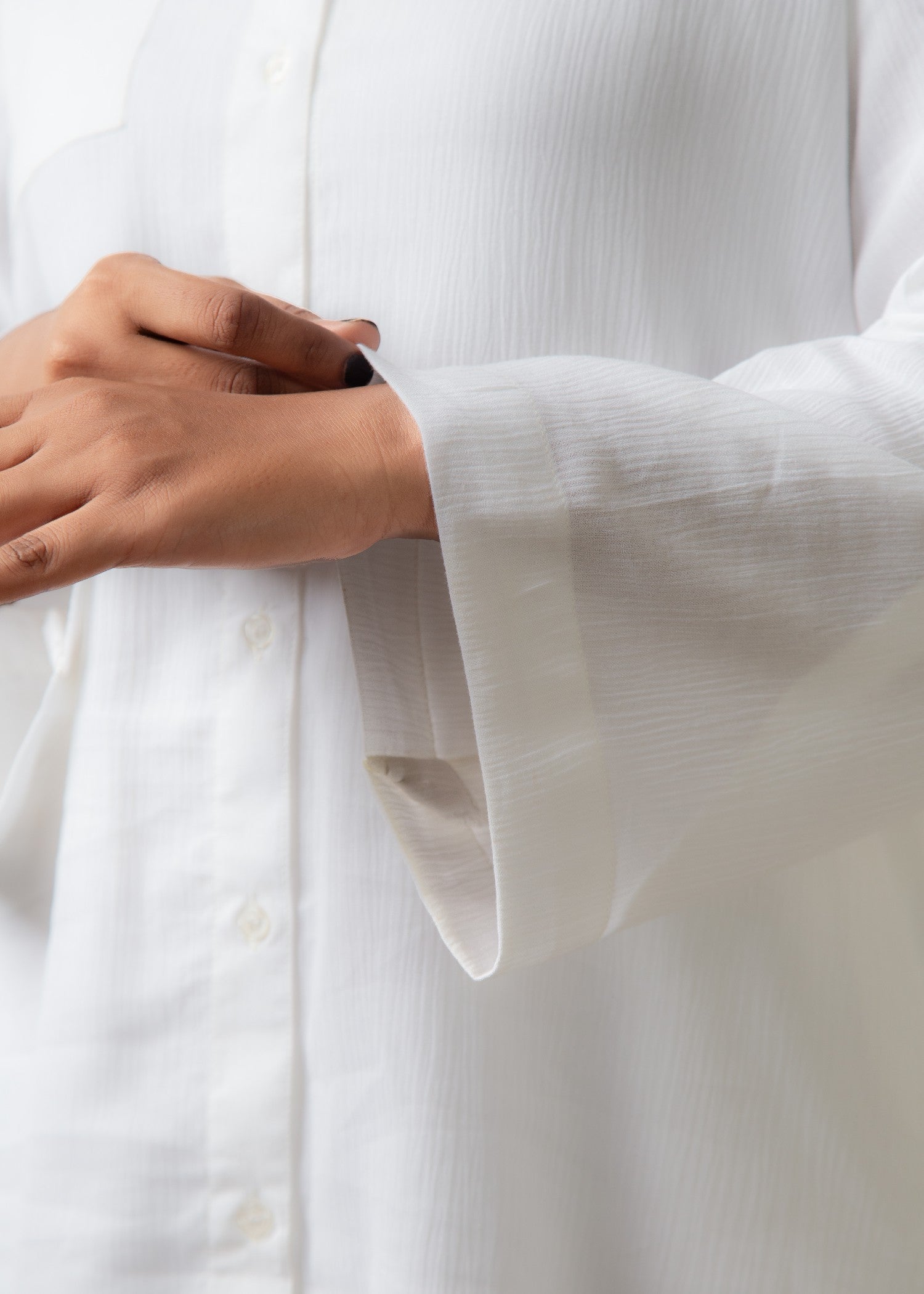 cotton linen Co Ord Sets in White