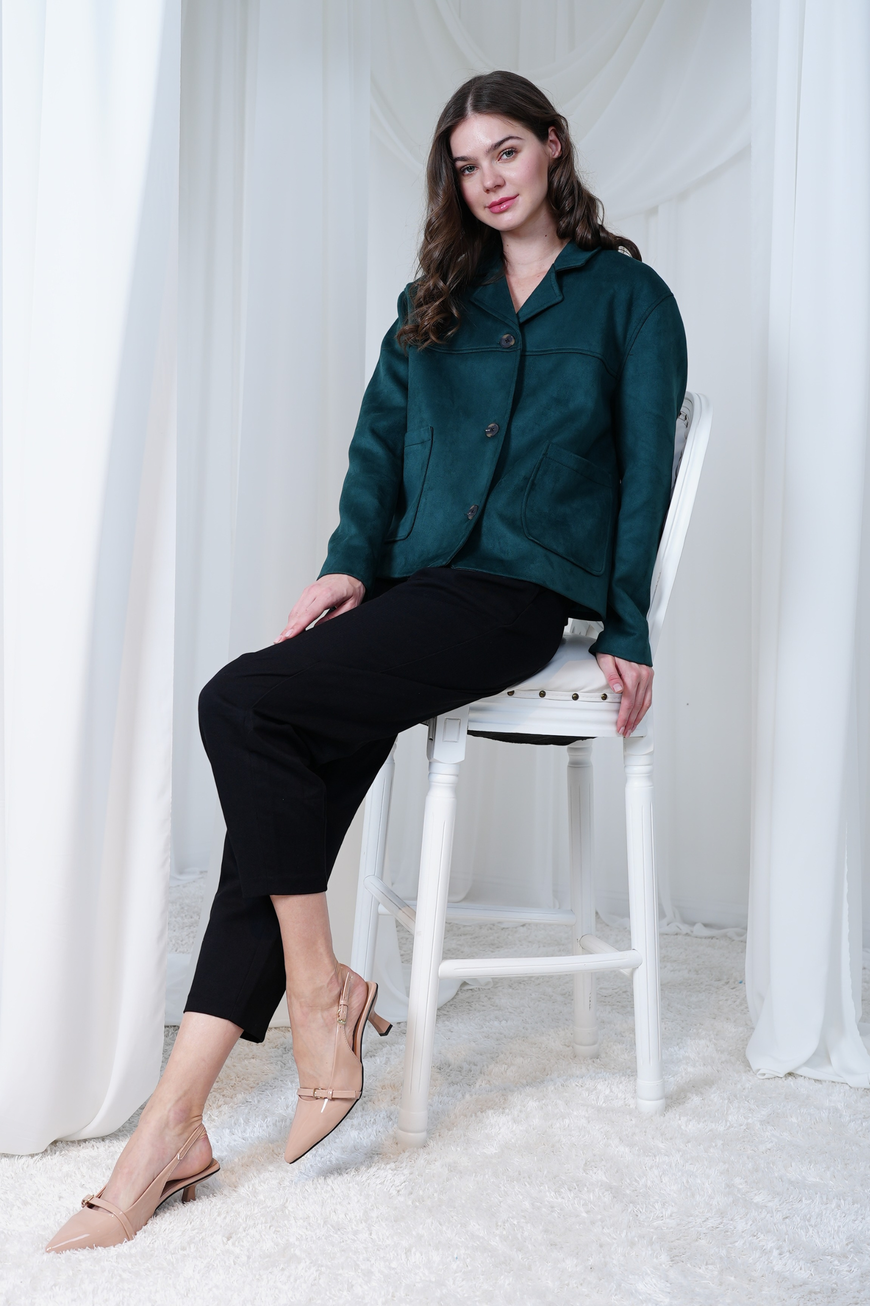 Heels in Tea rose pink by - High Quality Women Heels ECB5313
