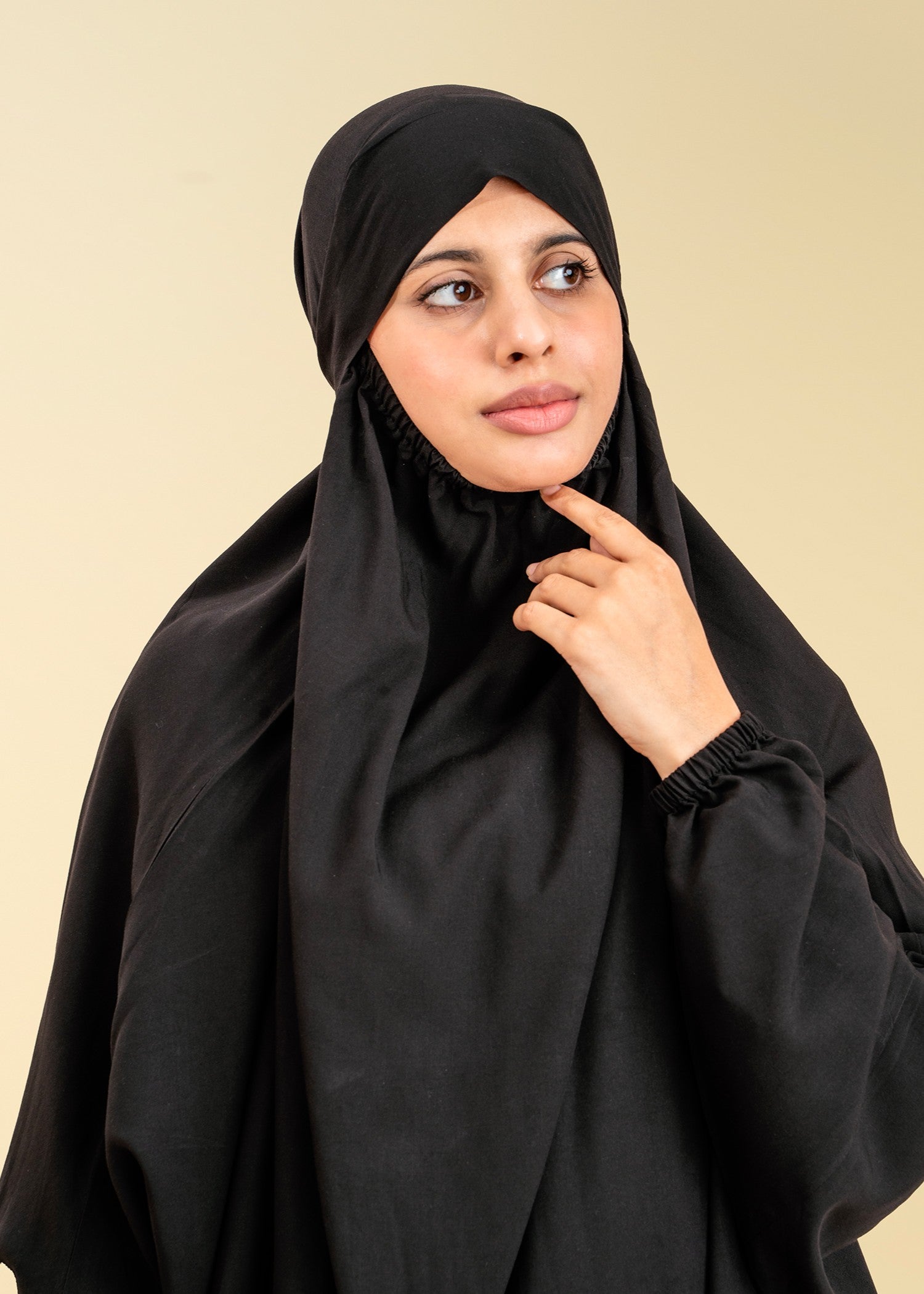 nidha Chaddar in Black