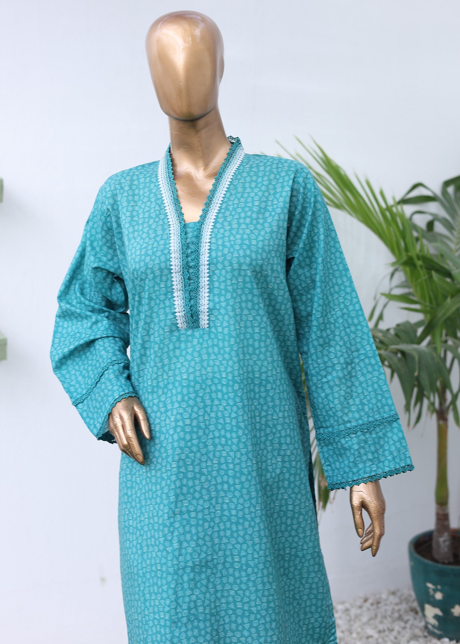 lawn Co Ord Sets in Turquoise