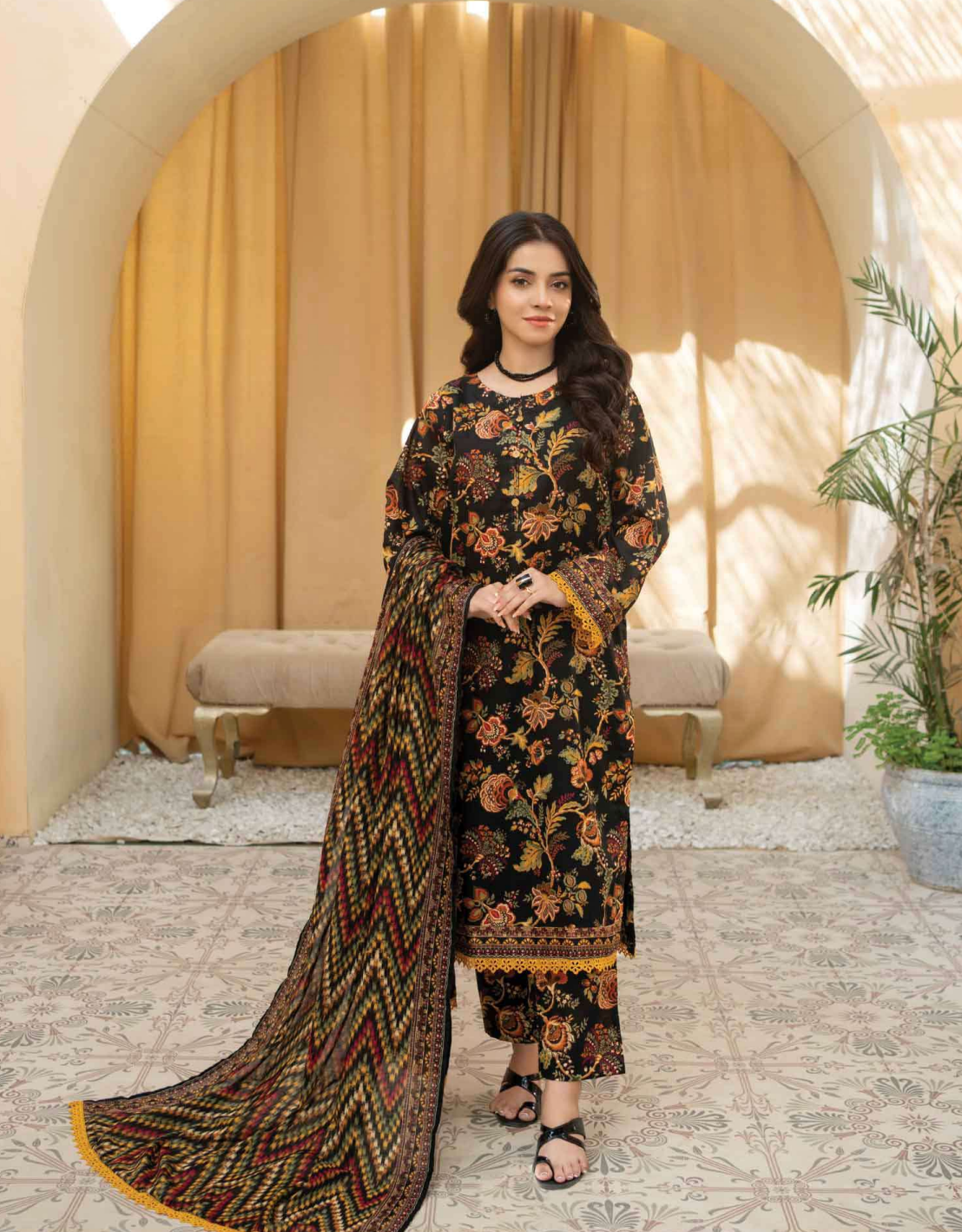 Printed Summer Lawn Drop 12 – 10