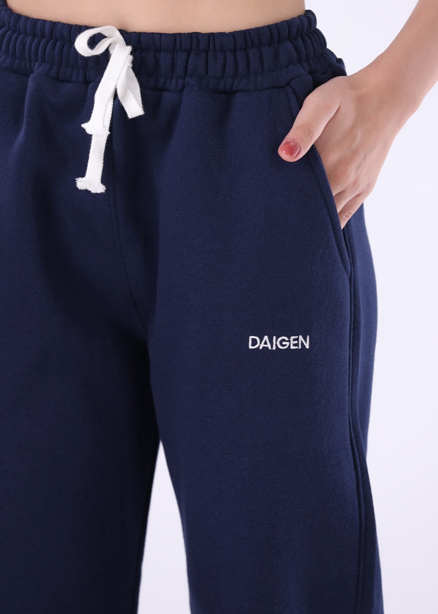 fleece Trousers in Midnight blue