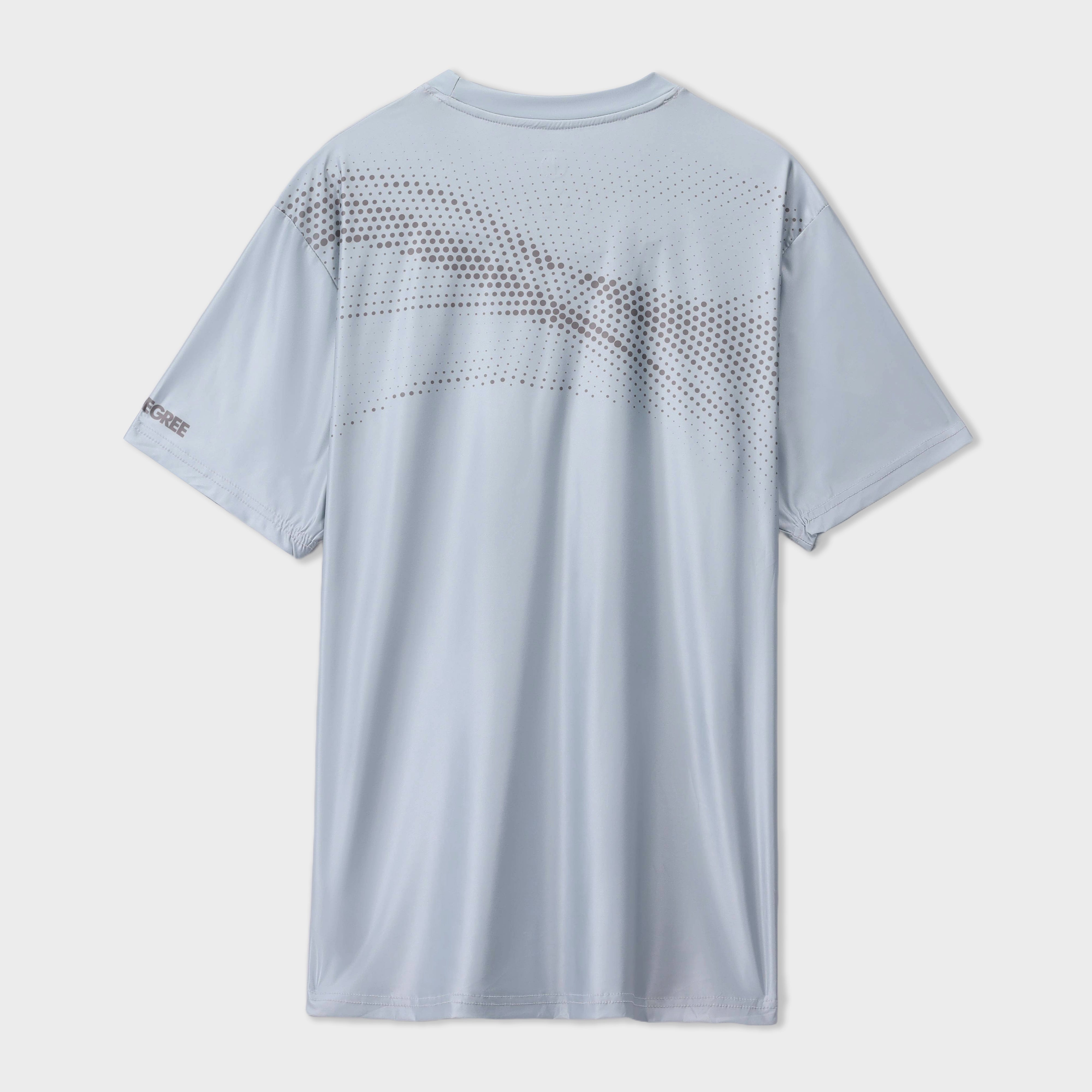 twill cotton T Shirt in Slate grey