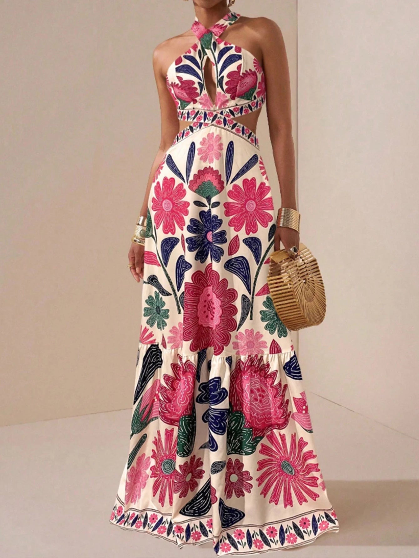 MISHEL FLORAL DRESS