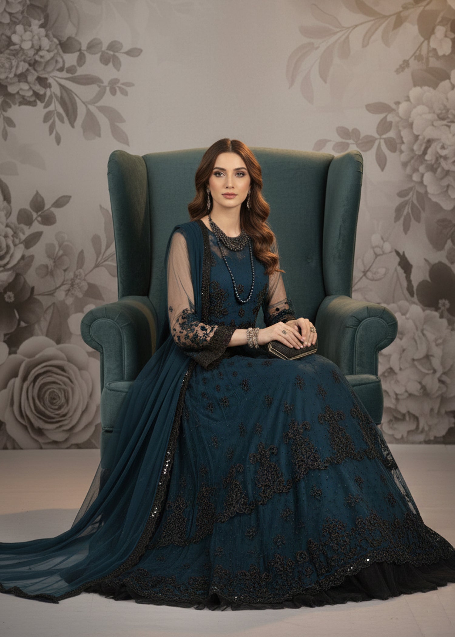 net Maxi in Aegean blue