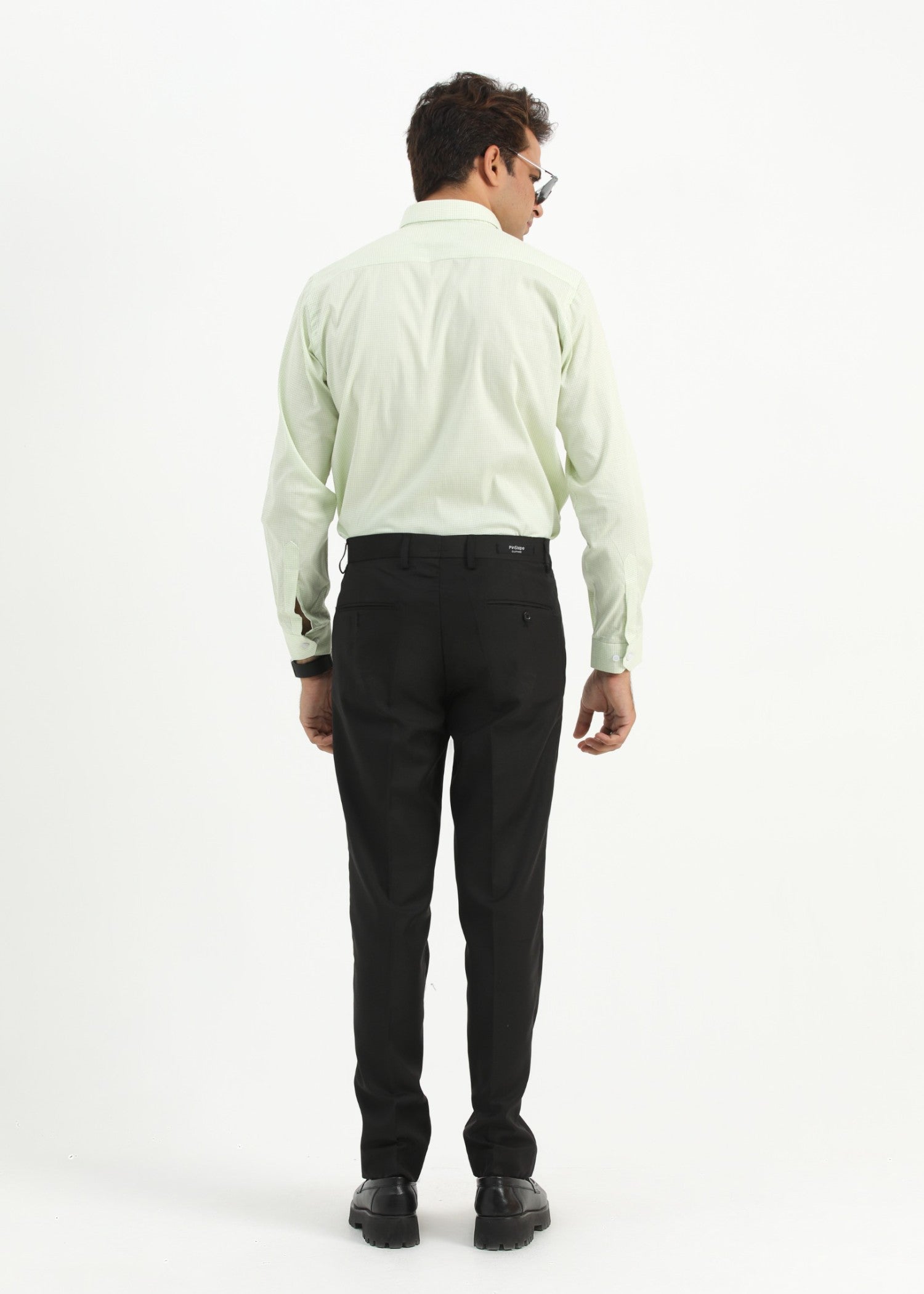 cotton Formal Shirt in Mint green