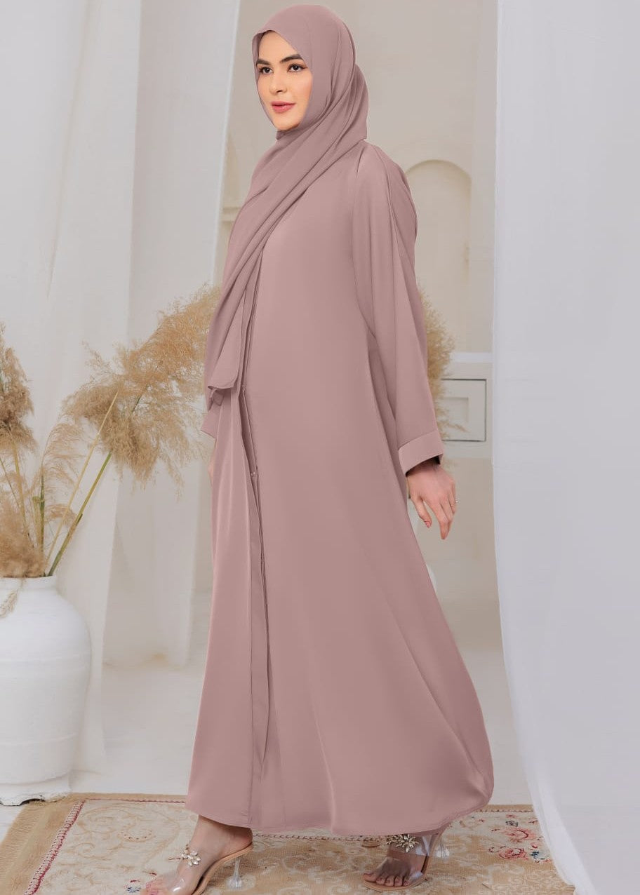 nidha Abaya in Beige
