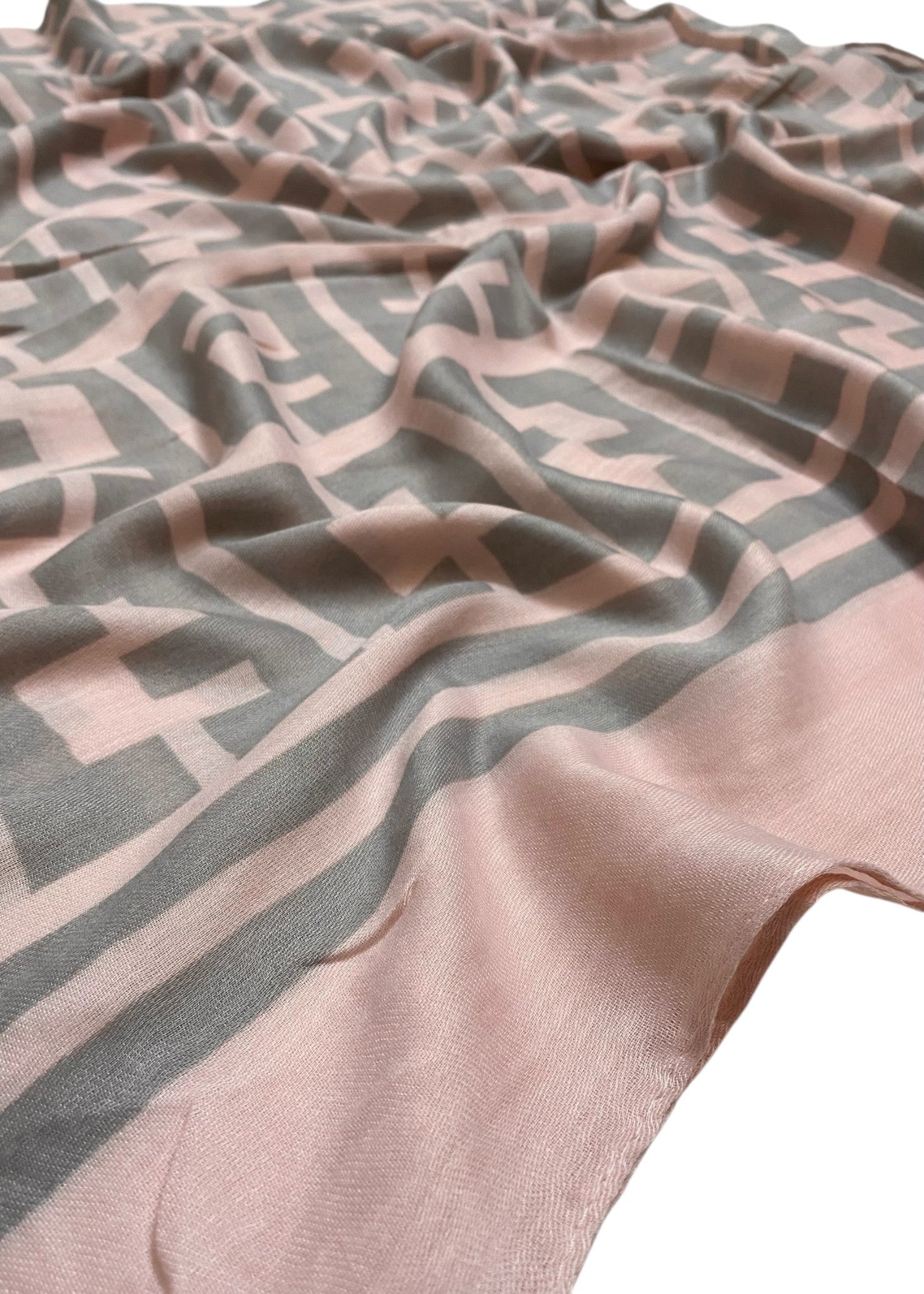 cotton viscose Hijab in Coral pink