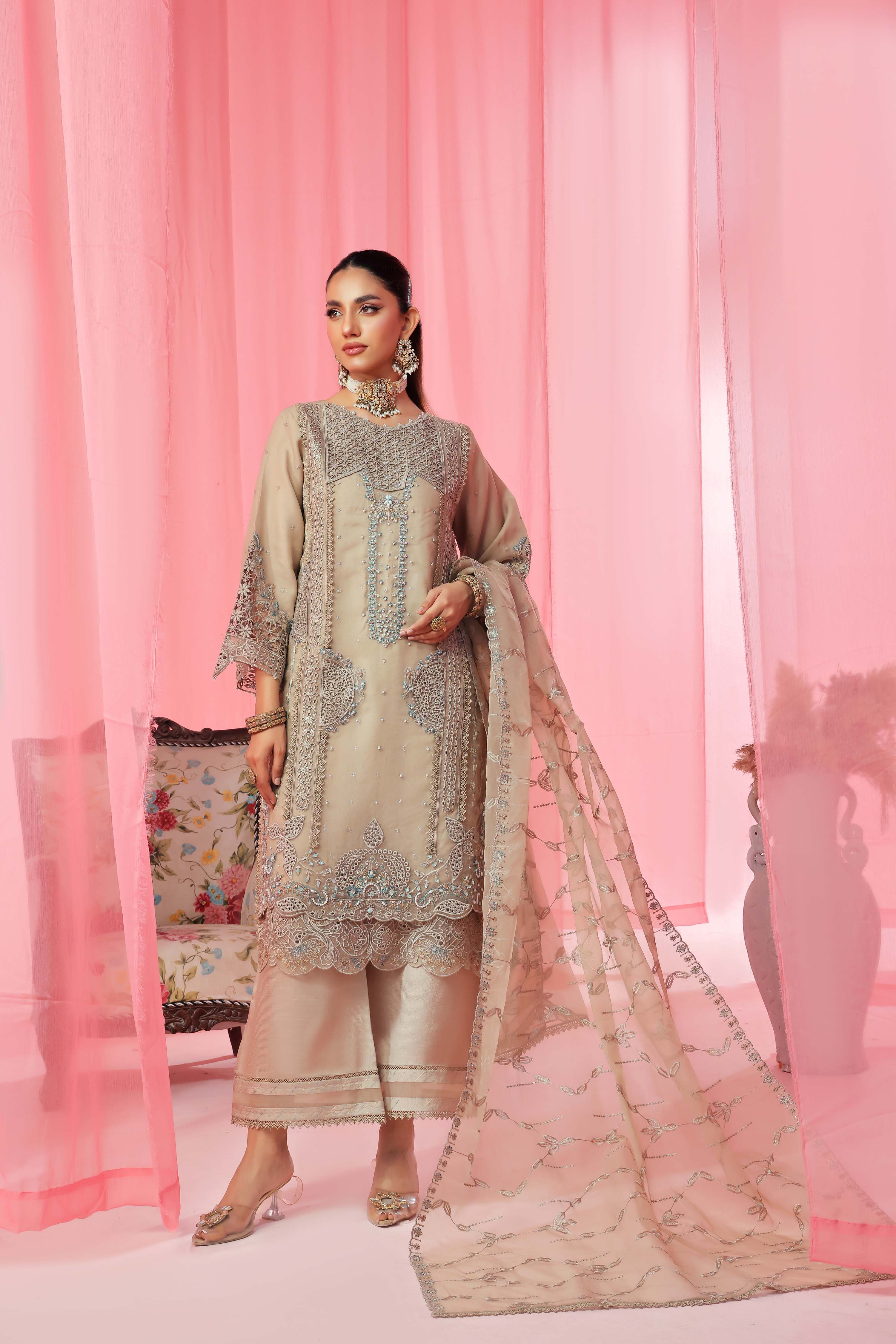 Noori RTW Organza Formal Pret – Roshna