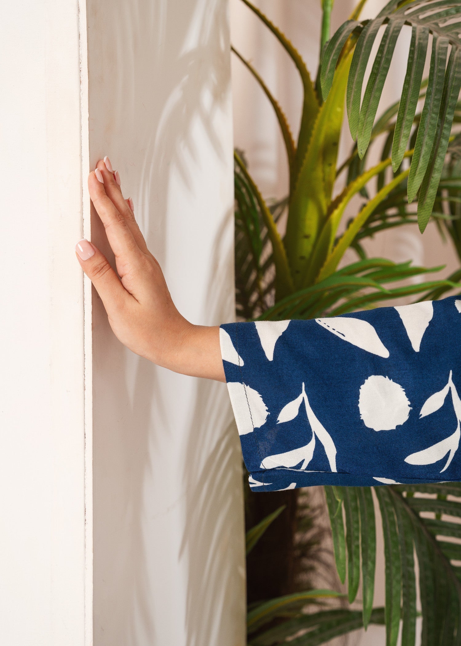 linen Tunic in Blue