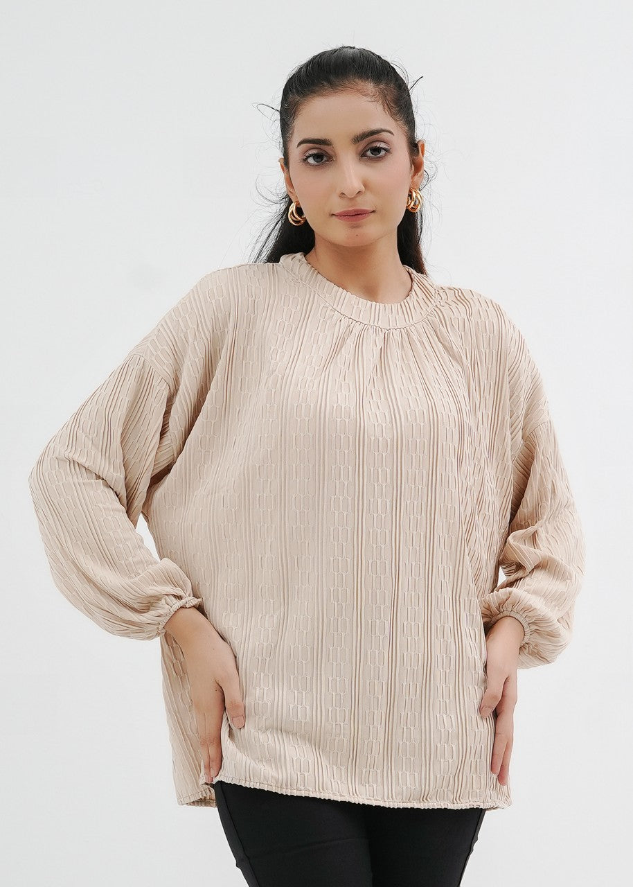 spandex Tunic in Ivory