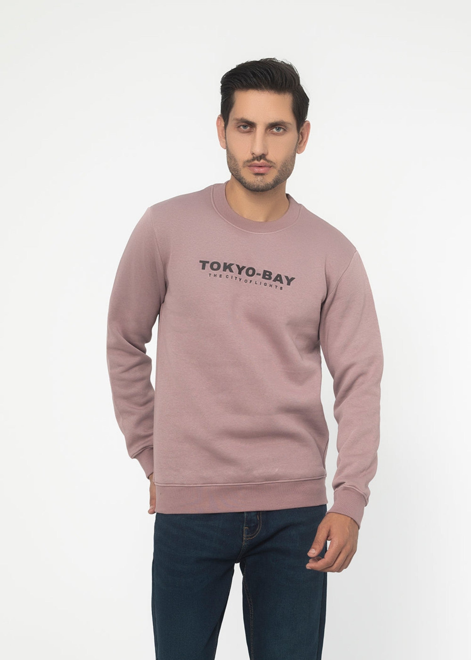 polycotton Sweatshirt in Lilac