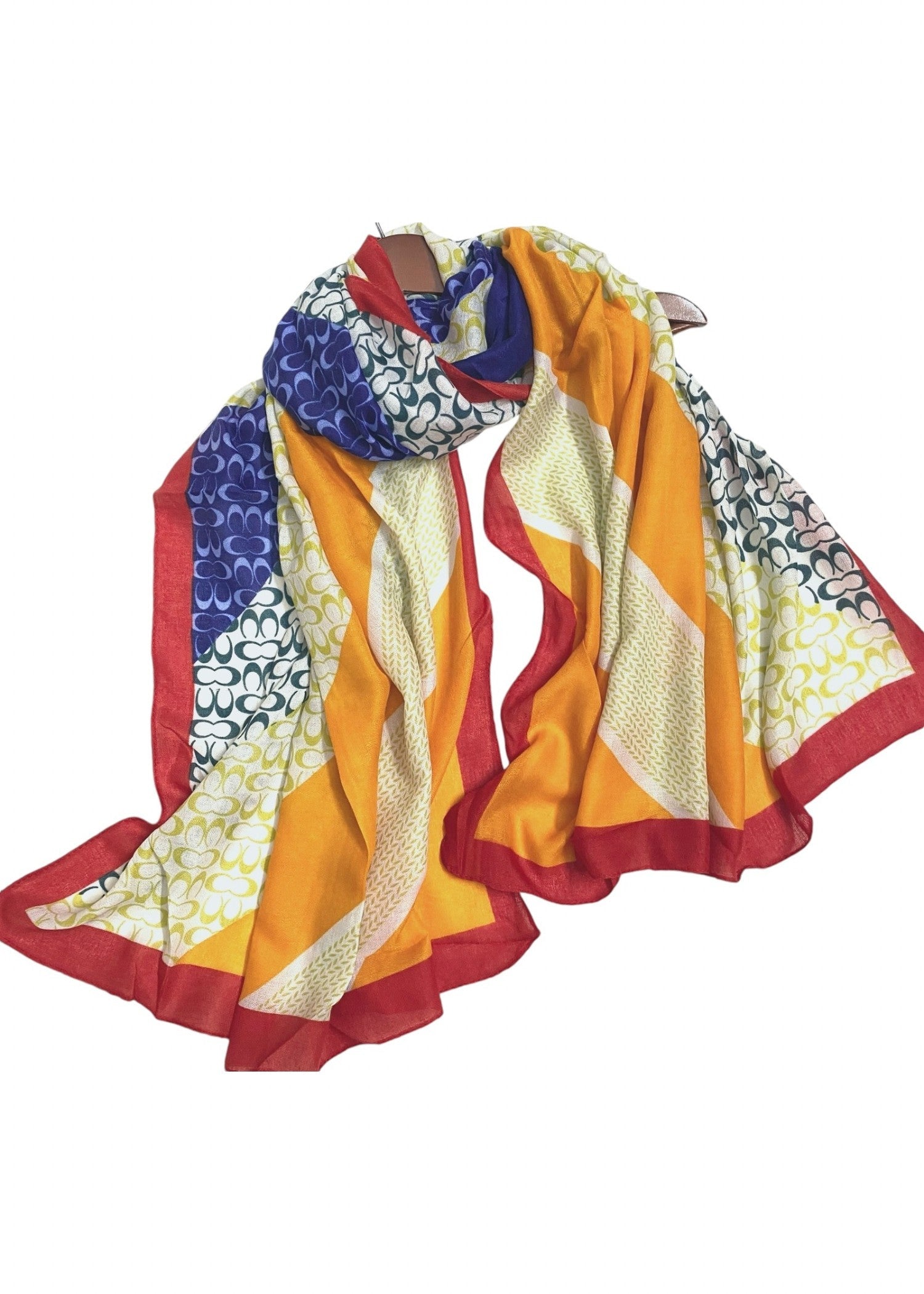 cotton viscose Hijab in Royal blue