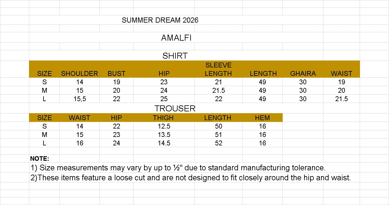 Summer Dreams Lawn – AMALFI
