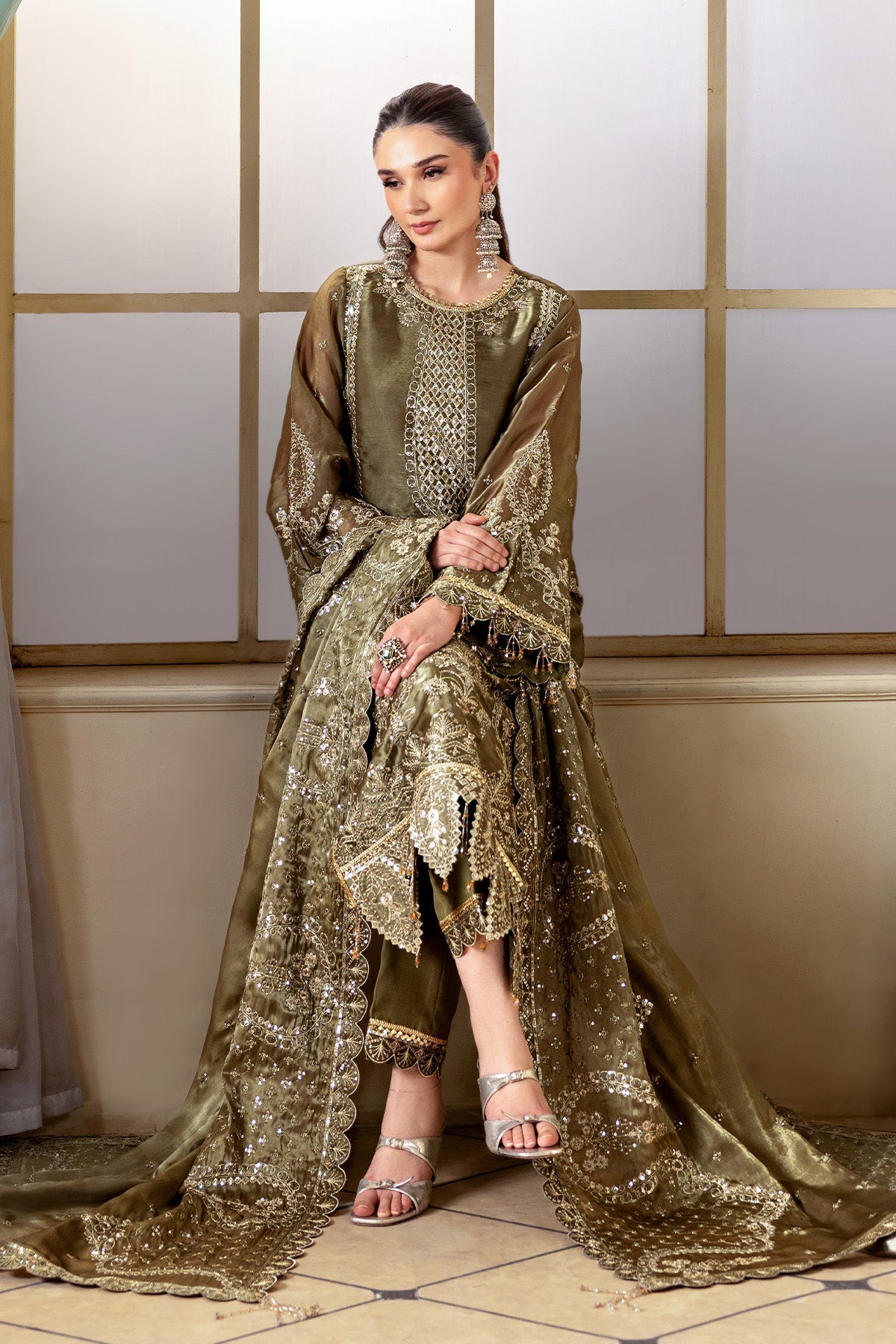 Aaina Sheesha Silk Formals – AF-SS-2236-Hoorab