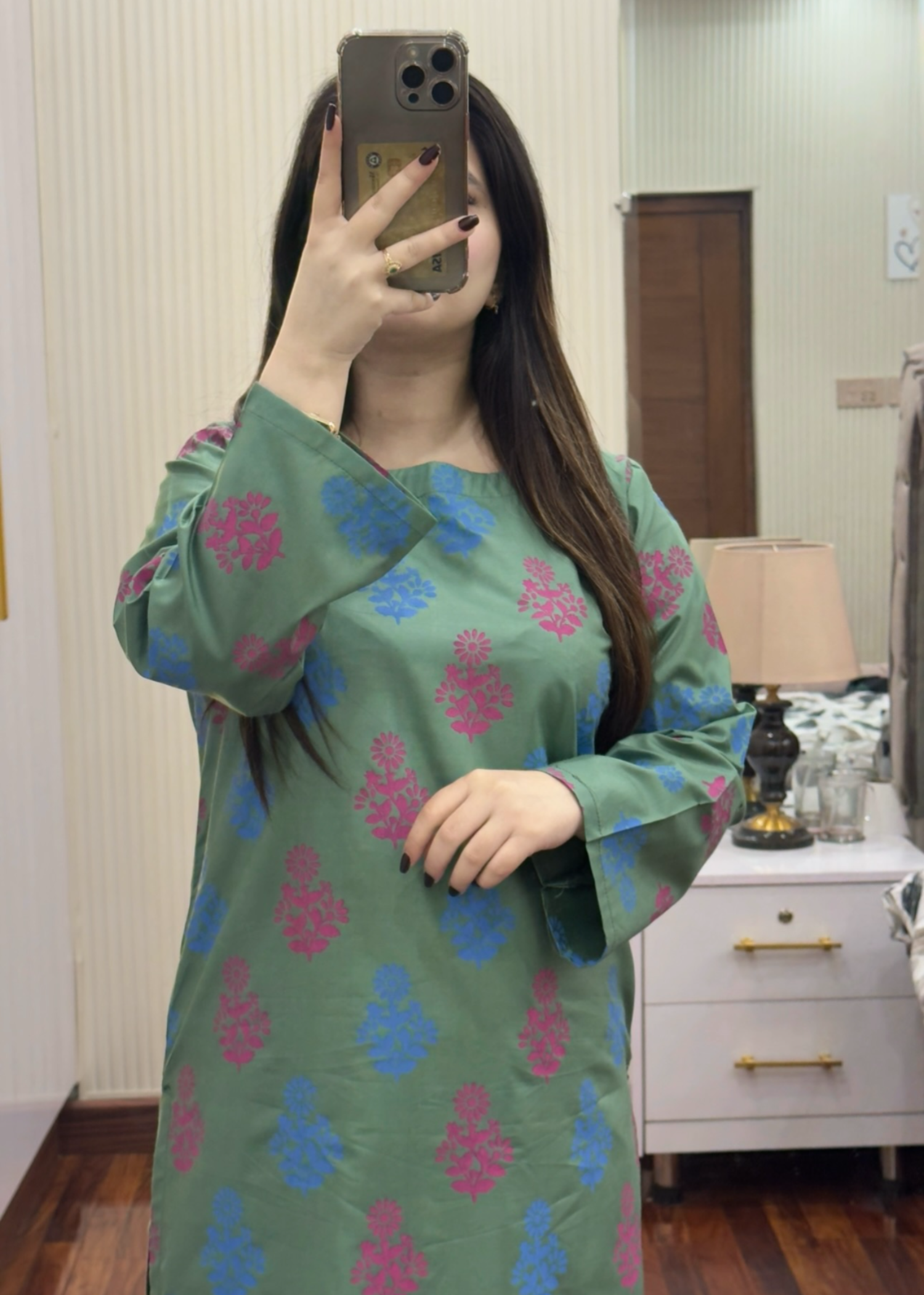 linen Co Ord Sets in Moss green