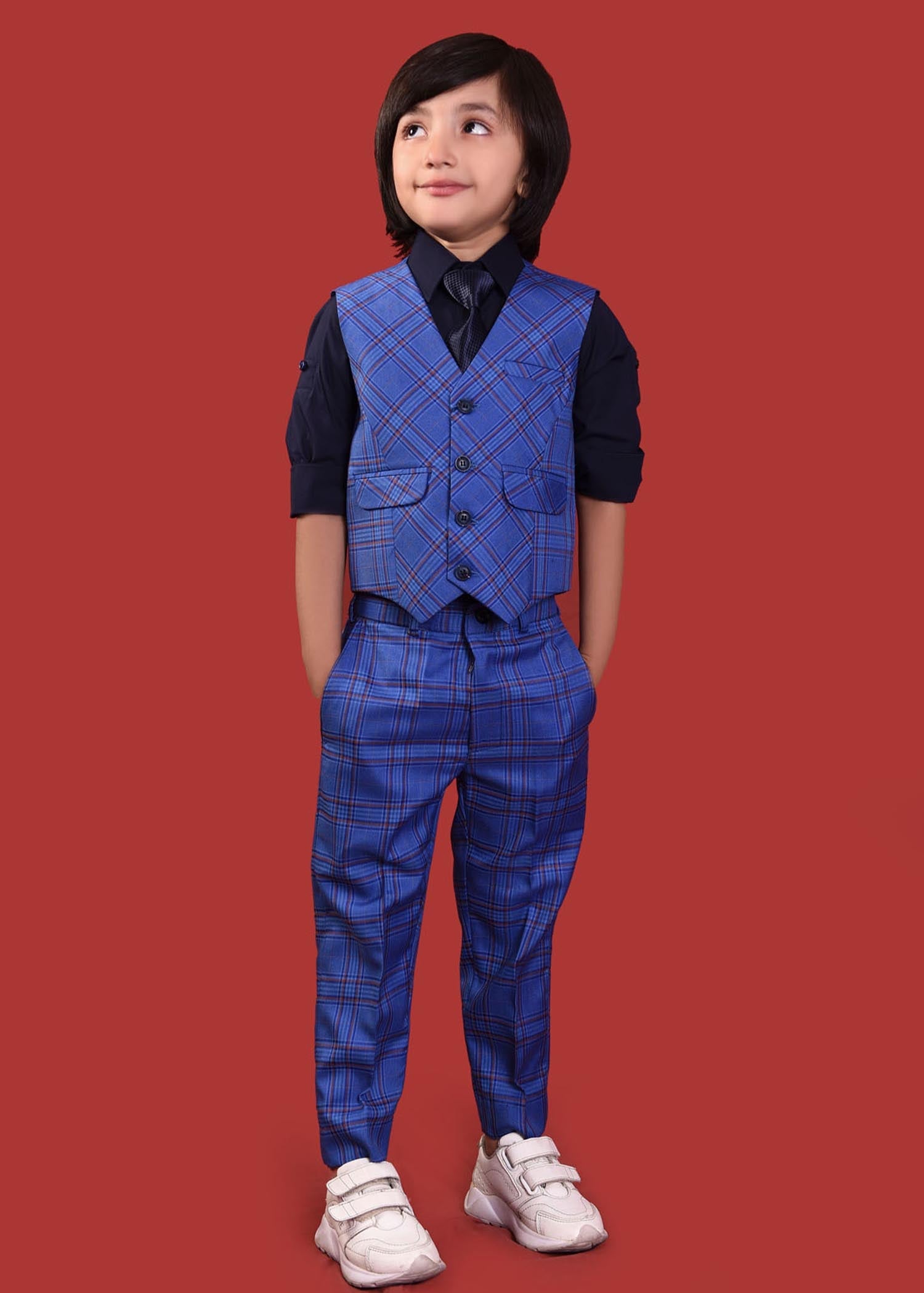 suiting Suits in Blue
