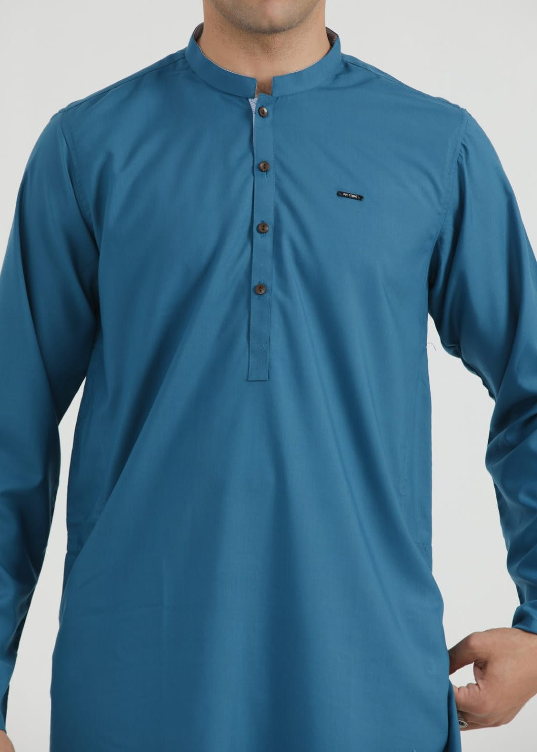 wash & wear Kurta in Sapphire blue