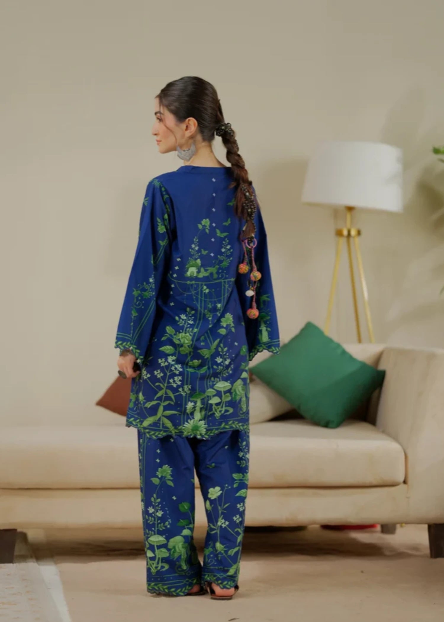 cambric Co Ord Sets in Blue