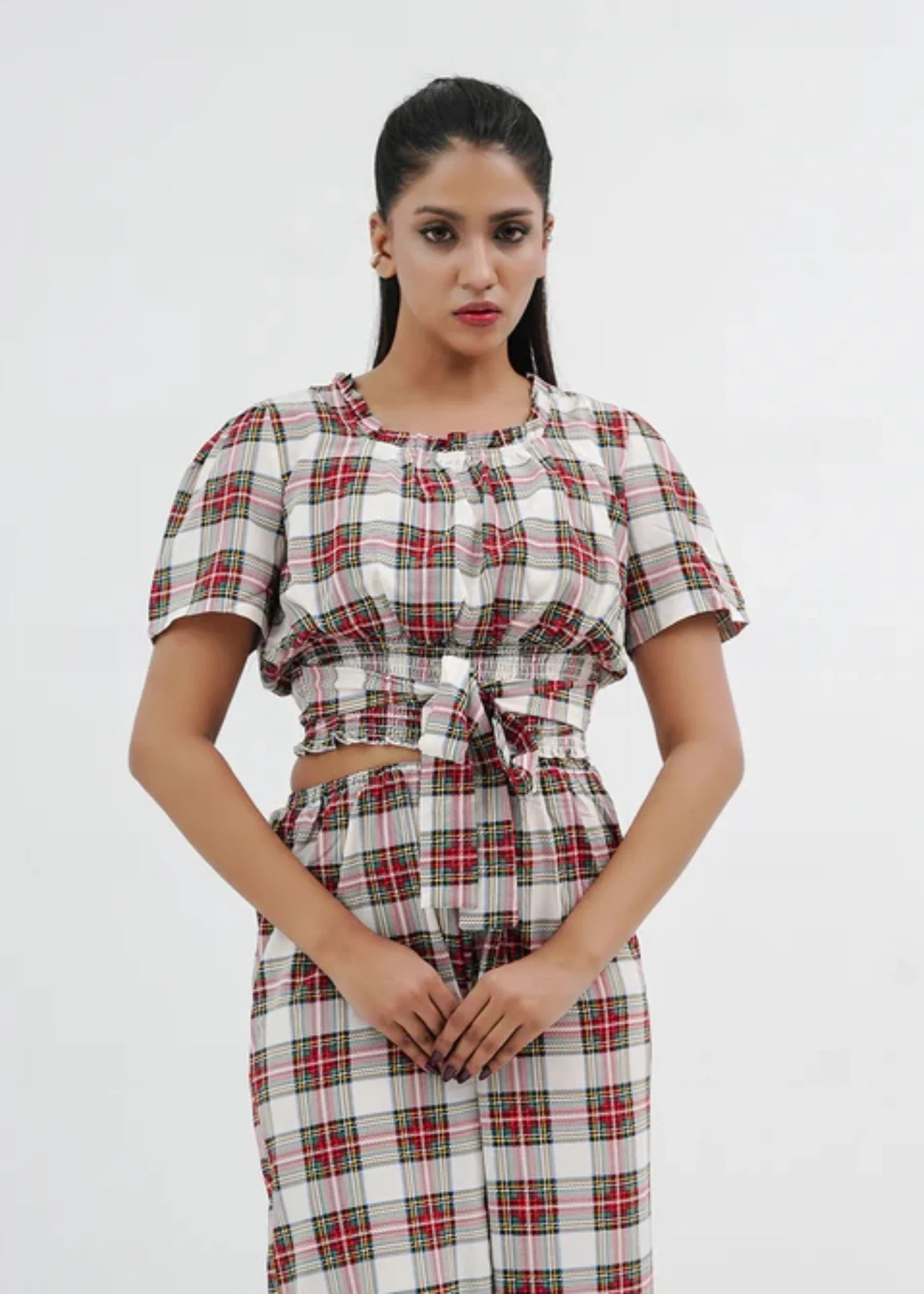 chiffon Co Ord Sets in White