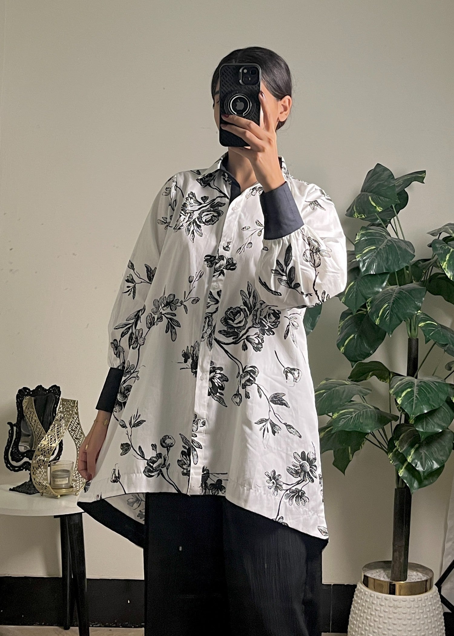 cotton Tunic in White