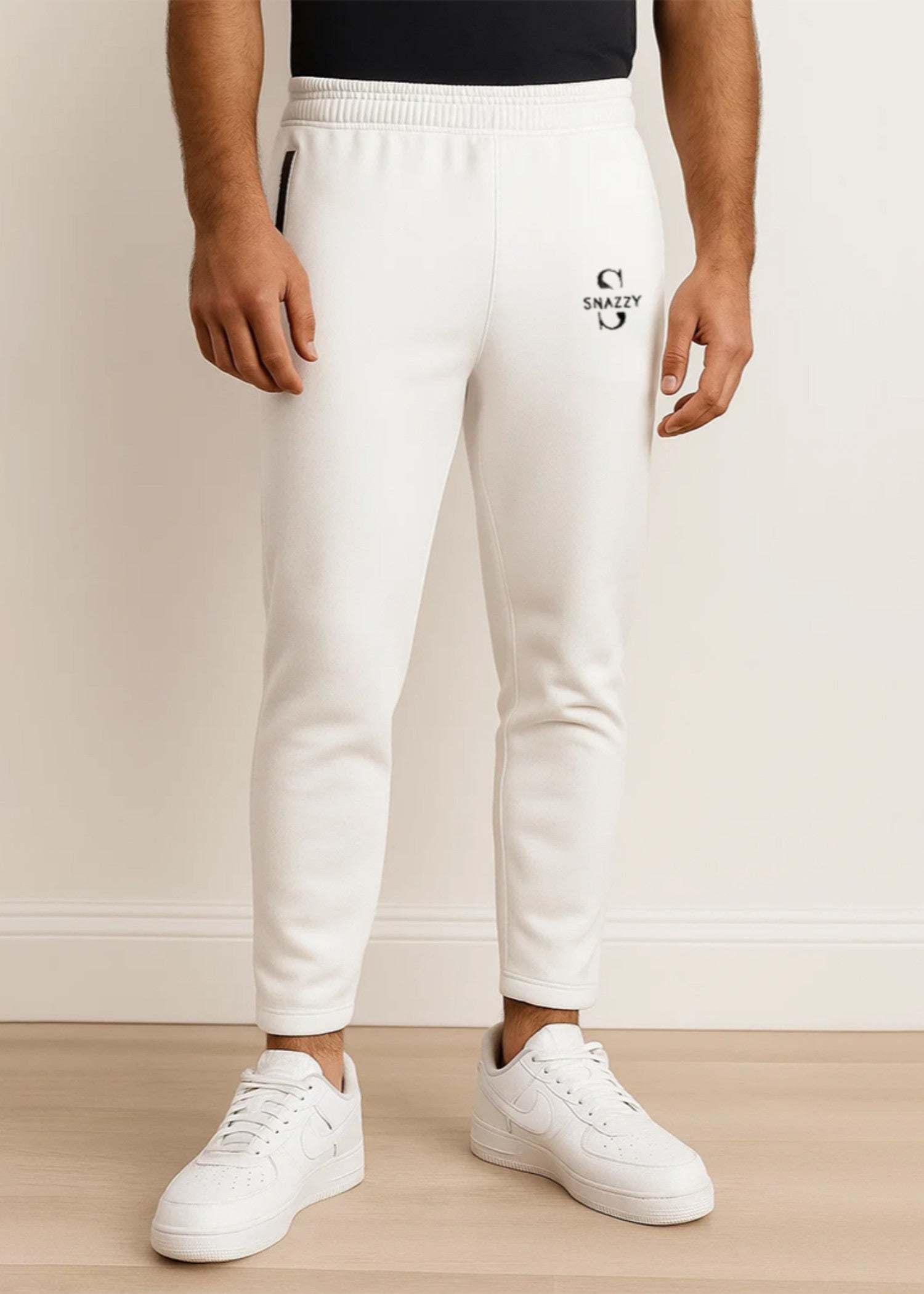 fleece Trousers in White