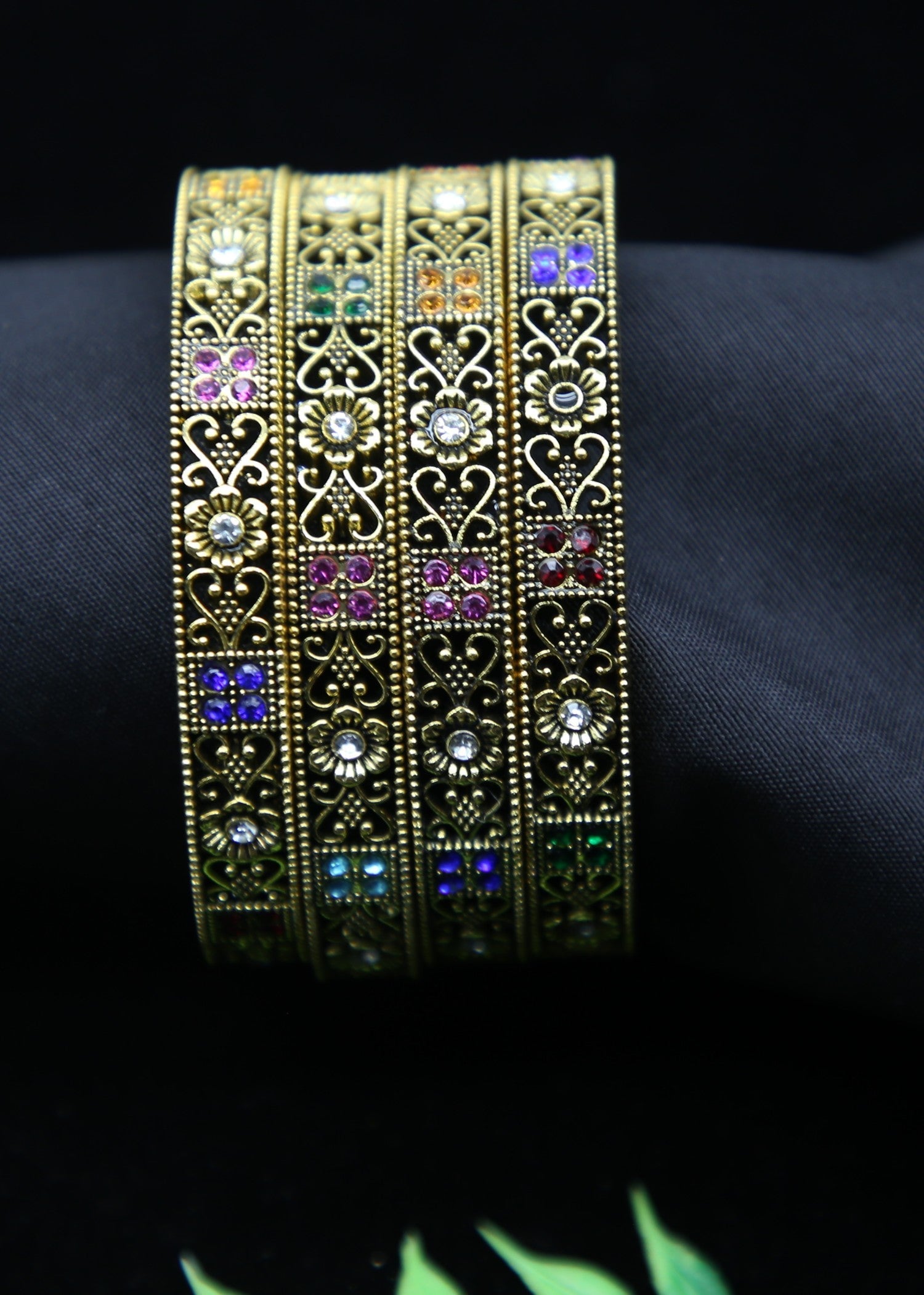 Bangles in Multi Color by - Trendy Women Bangles QTB6690
